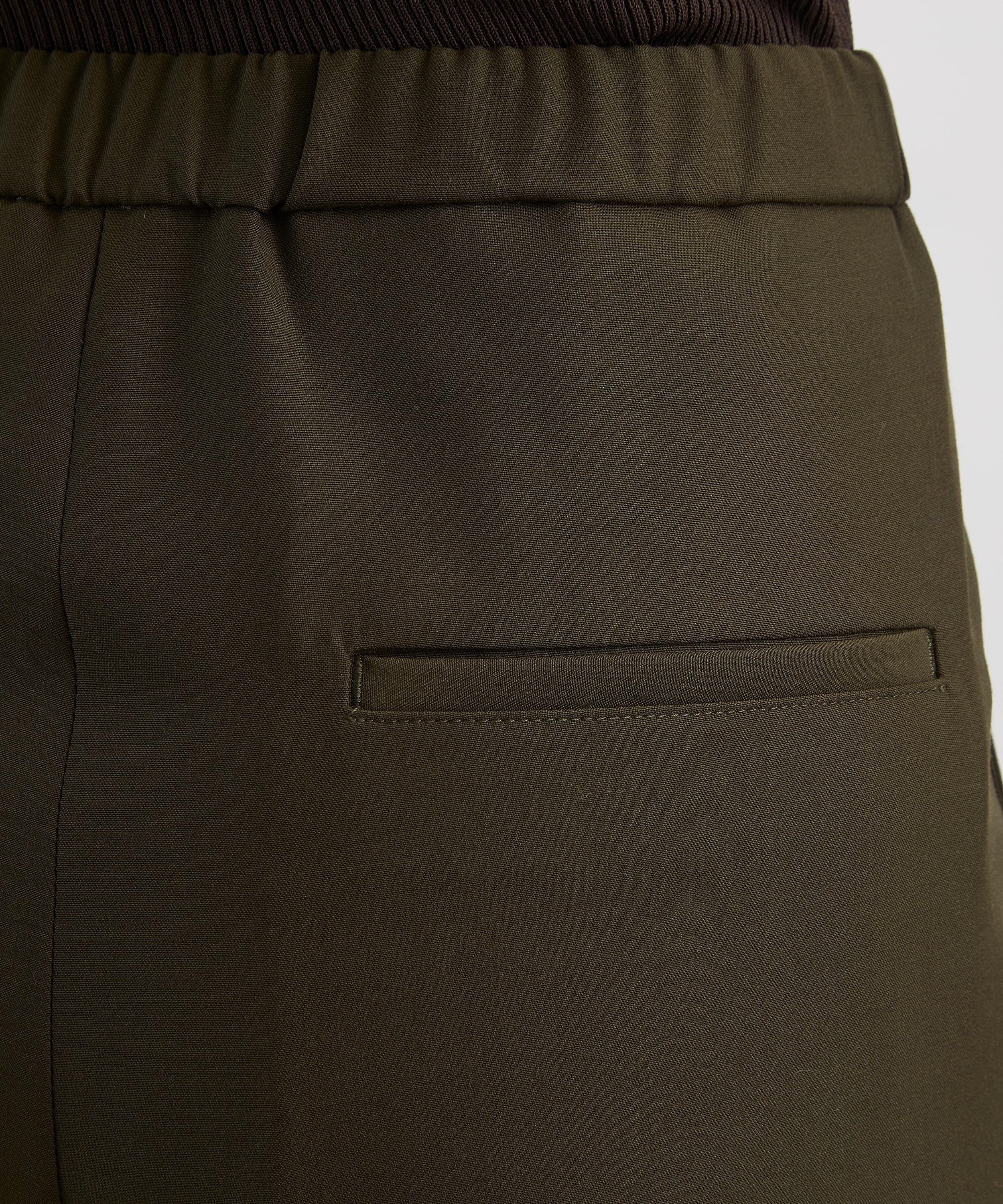 Loewe - Khaki Wool Trousers image number 4