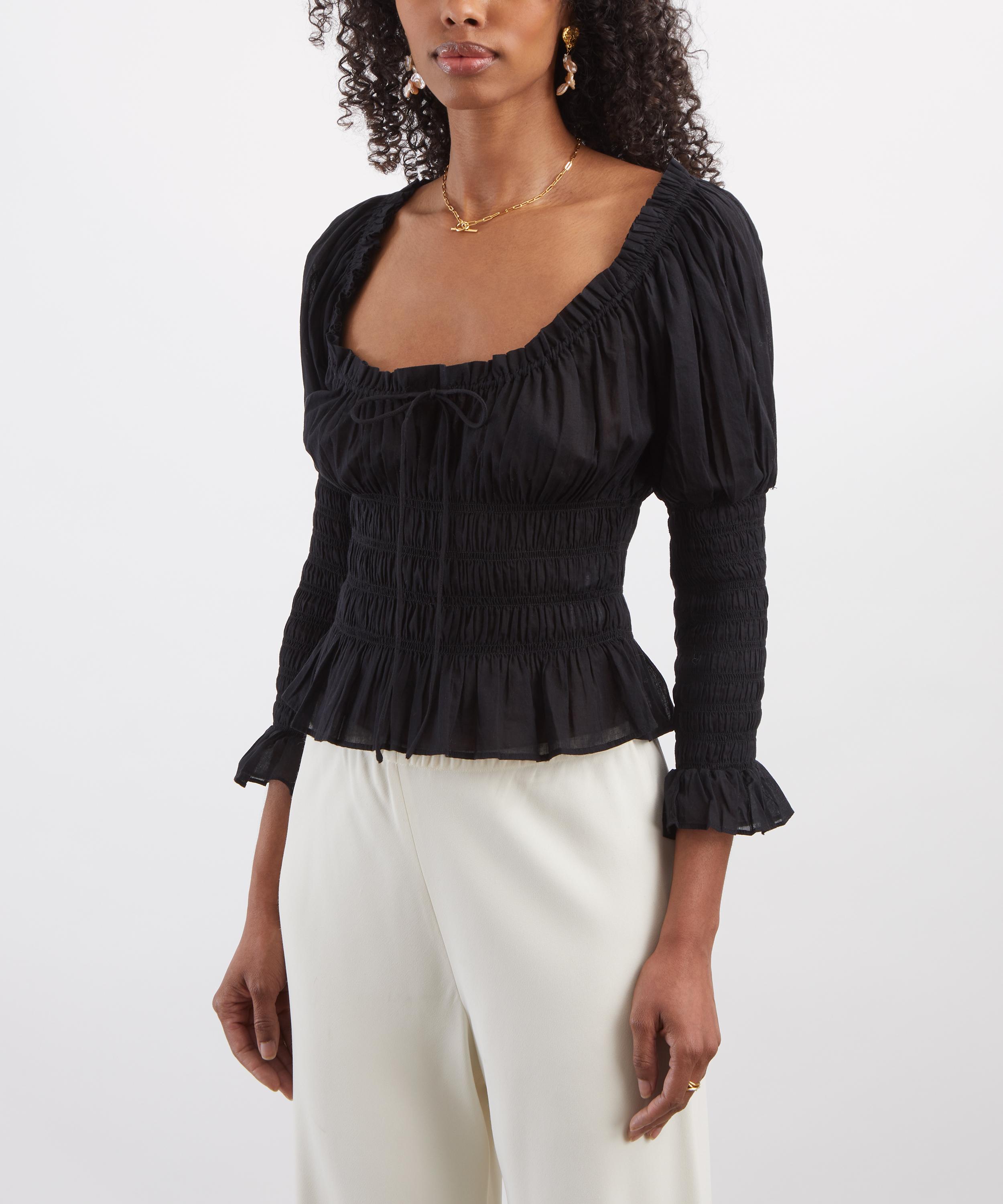 D&Ocirc;EN - Baptisia Cotton Voile Top image number 2