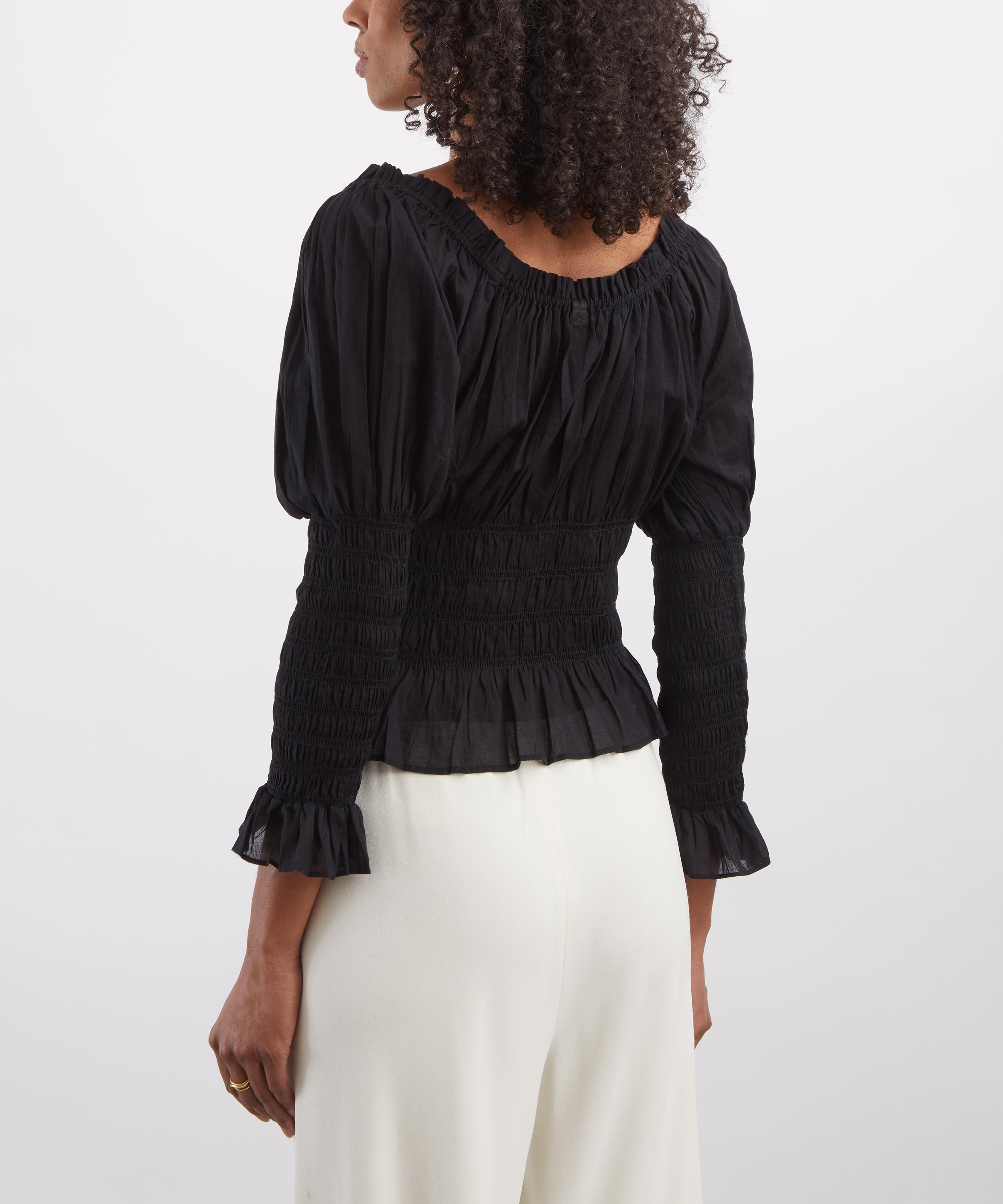 D&Ocirc;EN - Baptisia Cotton Voile Top image number 3