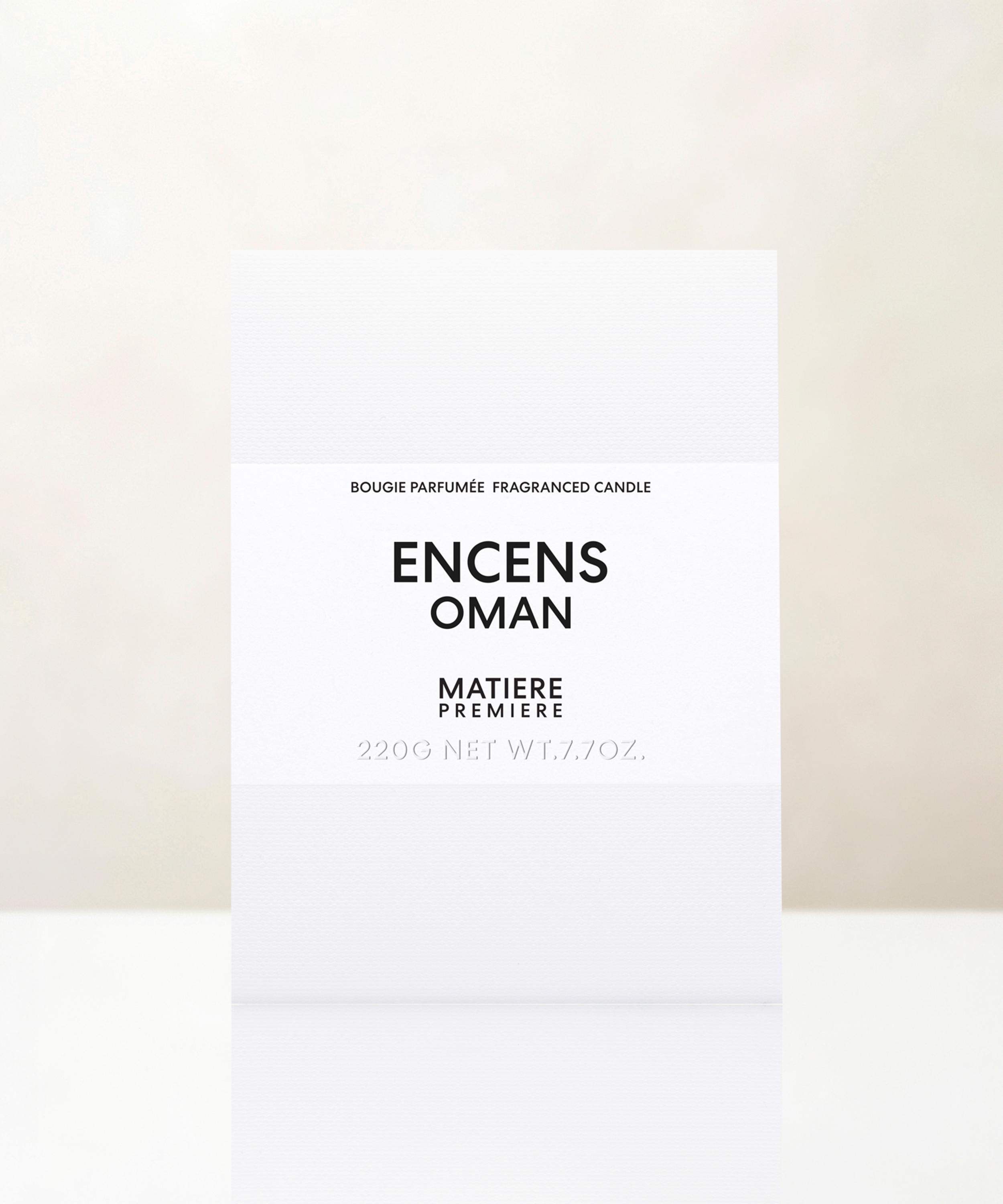 MATIERE PREMIERE - Encens Oman Candle 220g image number 2