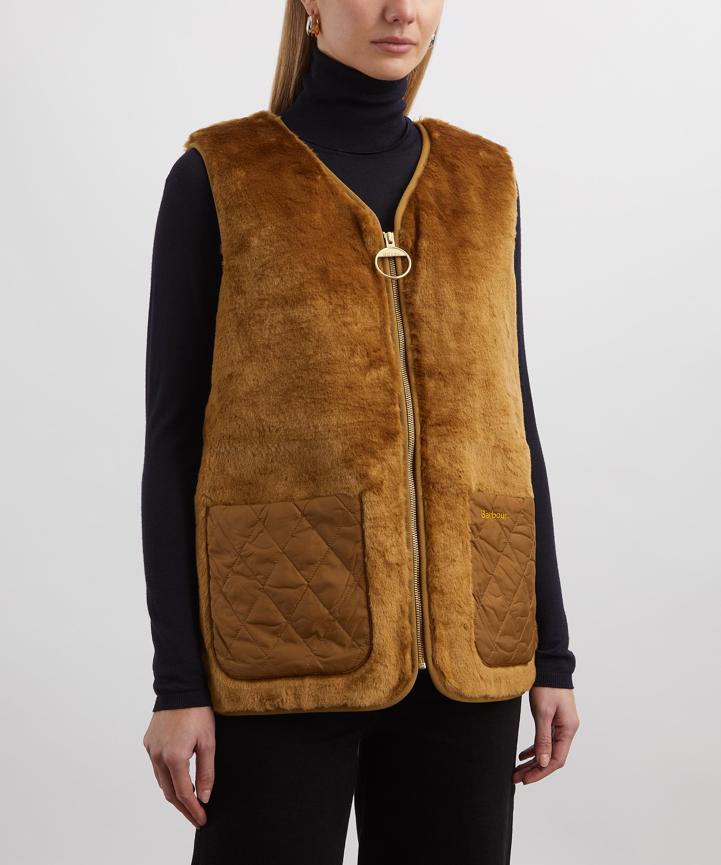 Barbour - Karin Faux-Fur Gilet image number 2
