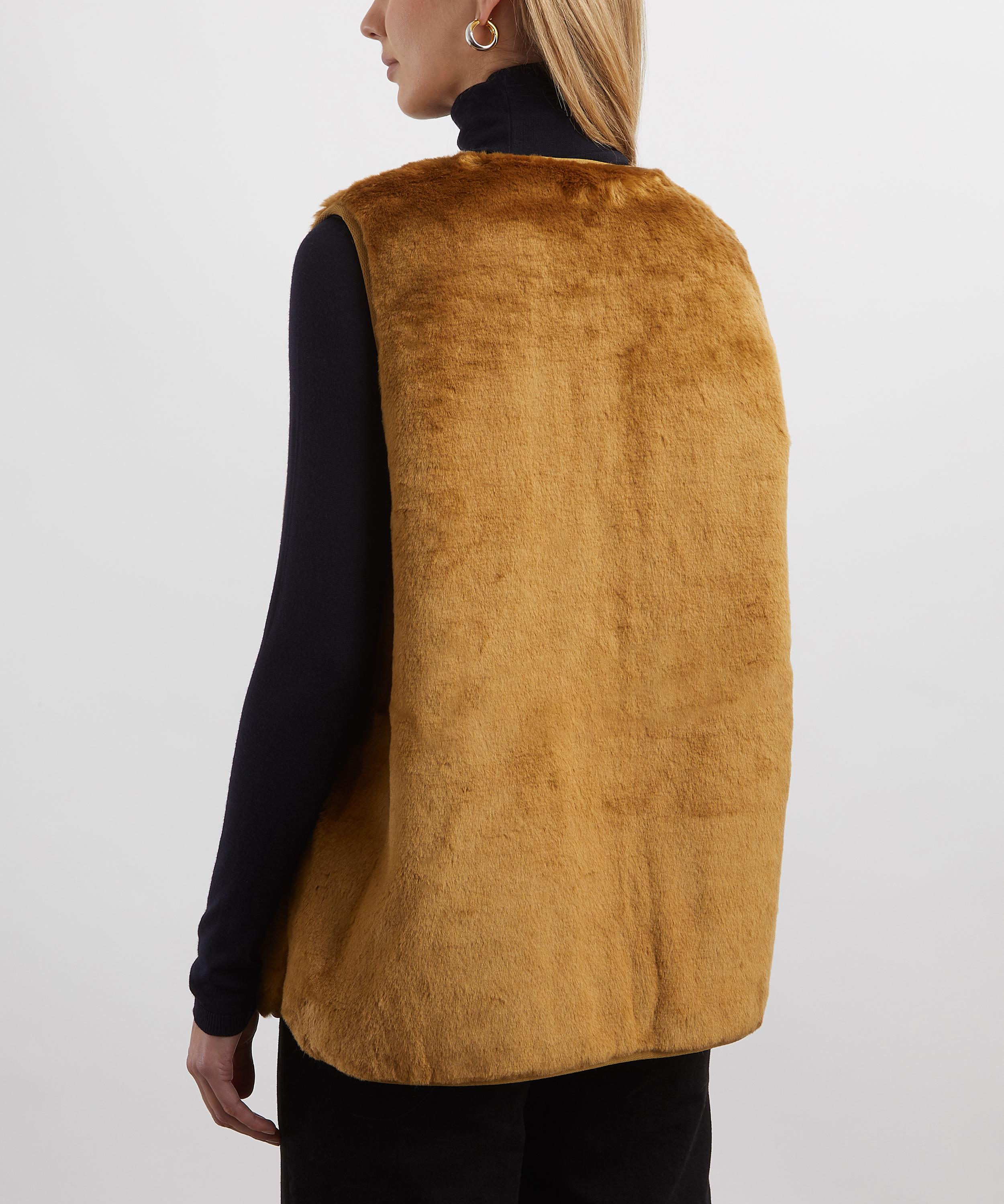 Barbour - Karin Faux-Fur Gilet image number 3