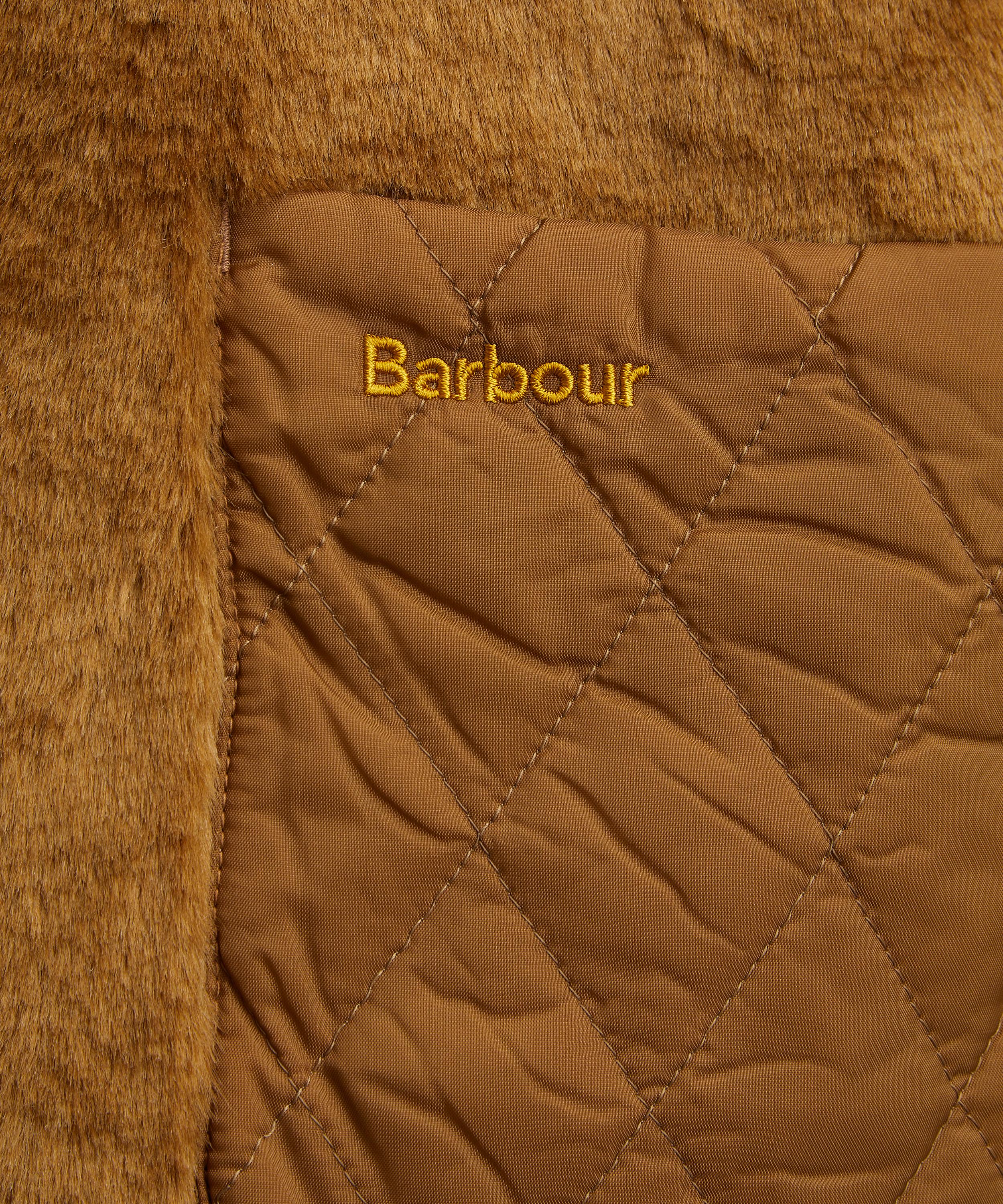 Barbour - Karin Faux-Fur Gilet image number 4