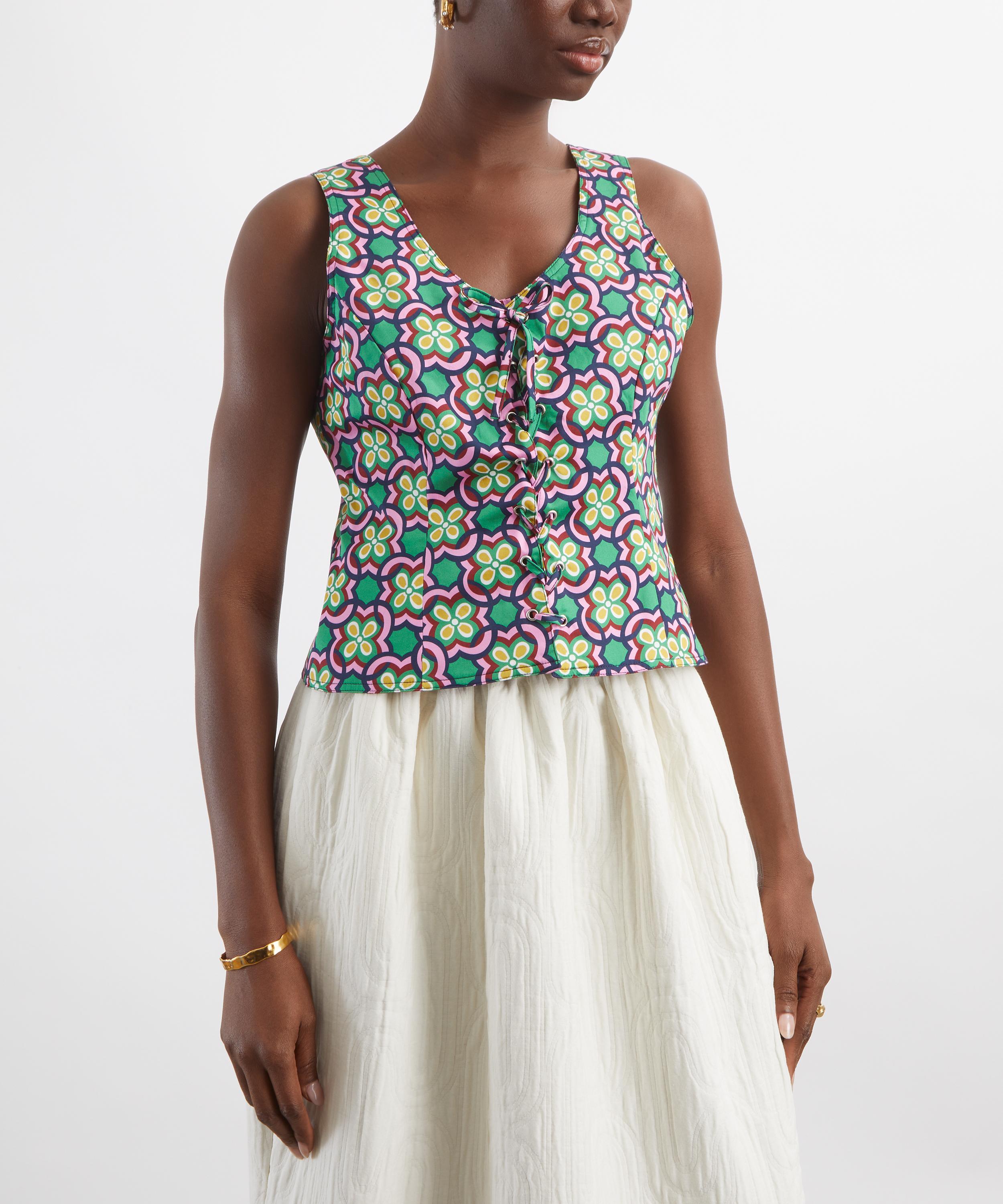 Maria de la Orden - Bowen Liberty Daisy Link Top image number 2