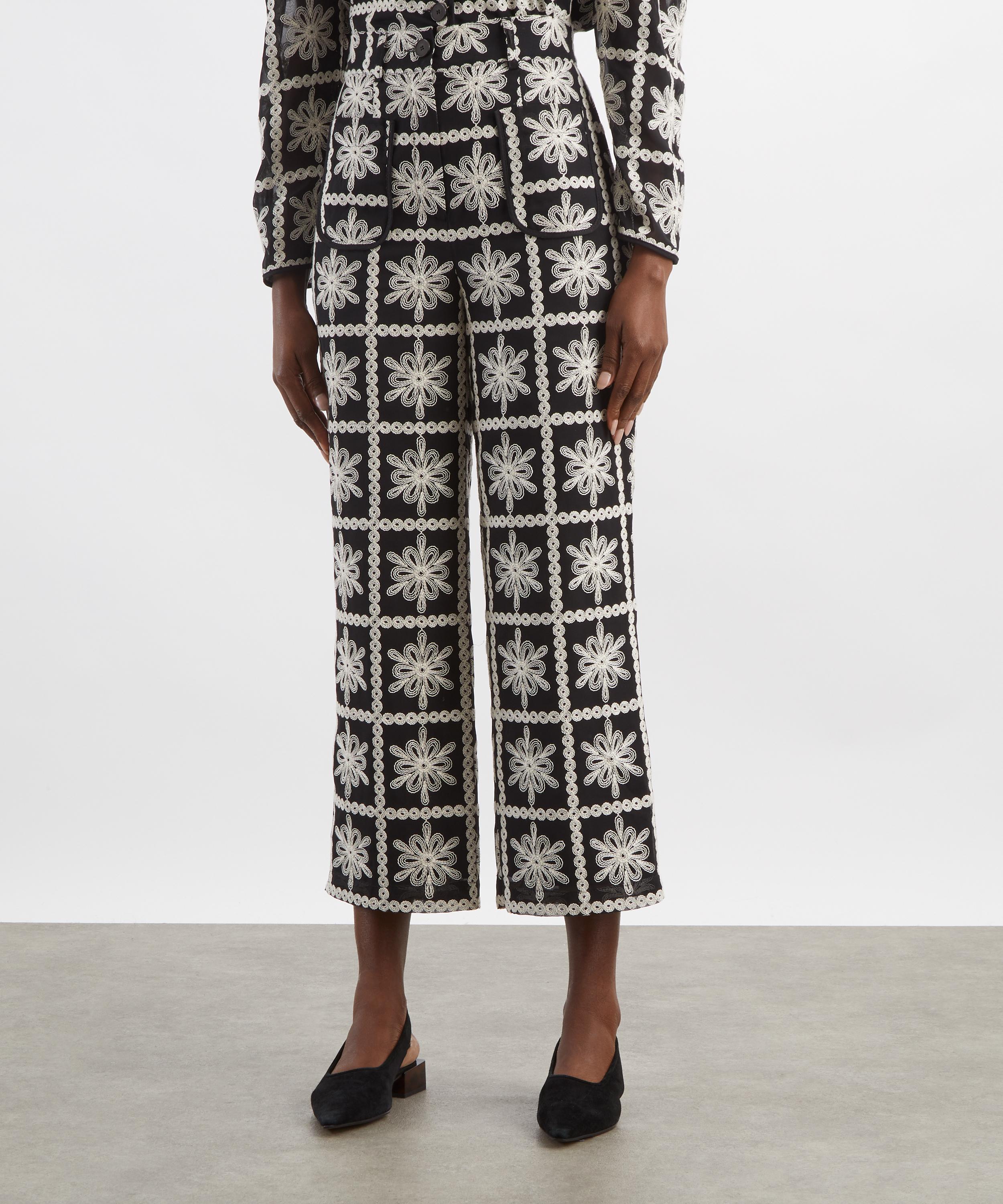 Maria de la Orden - Niza Lace Daisy Trousers image number 2