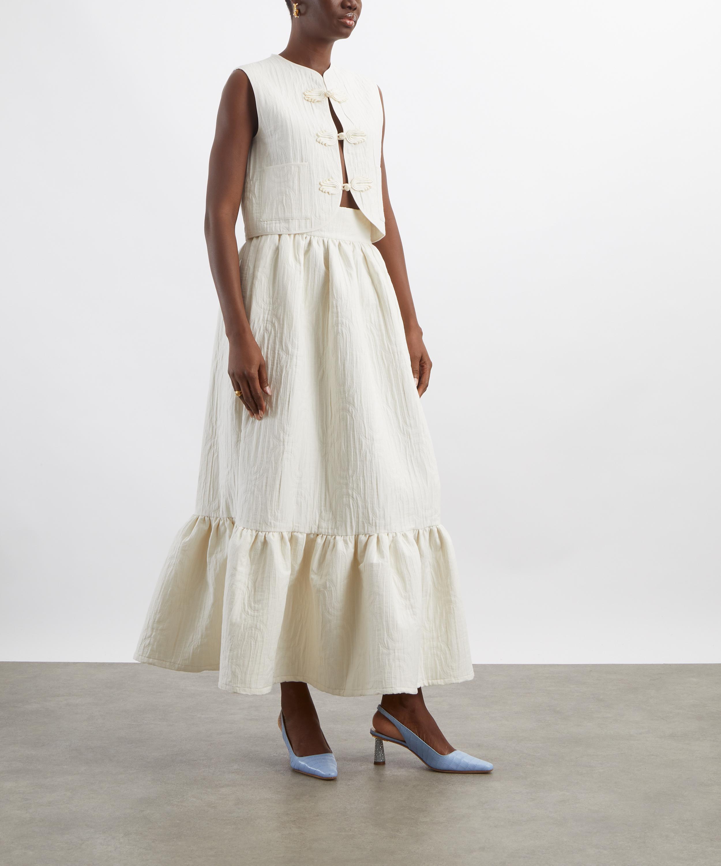 Maria de la Orden - White Vienna Vest image number 1