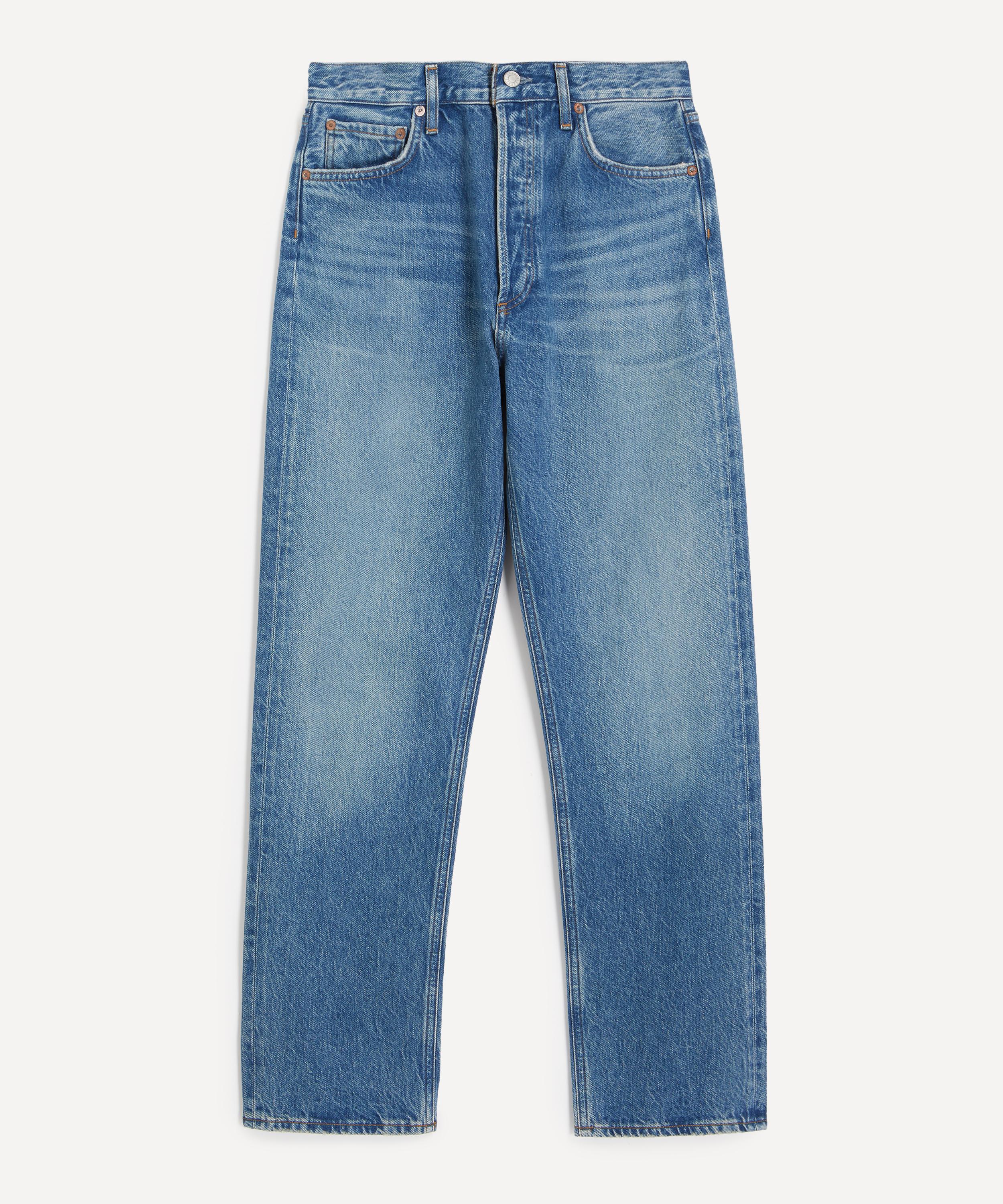 AGOLDE - 90s Pinch Waist High-Rise Straight Jeans in Circulate