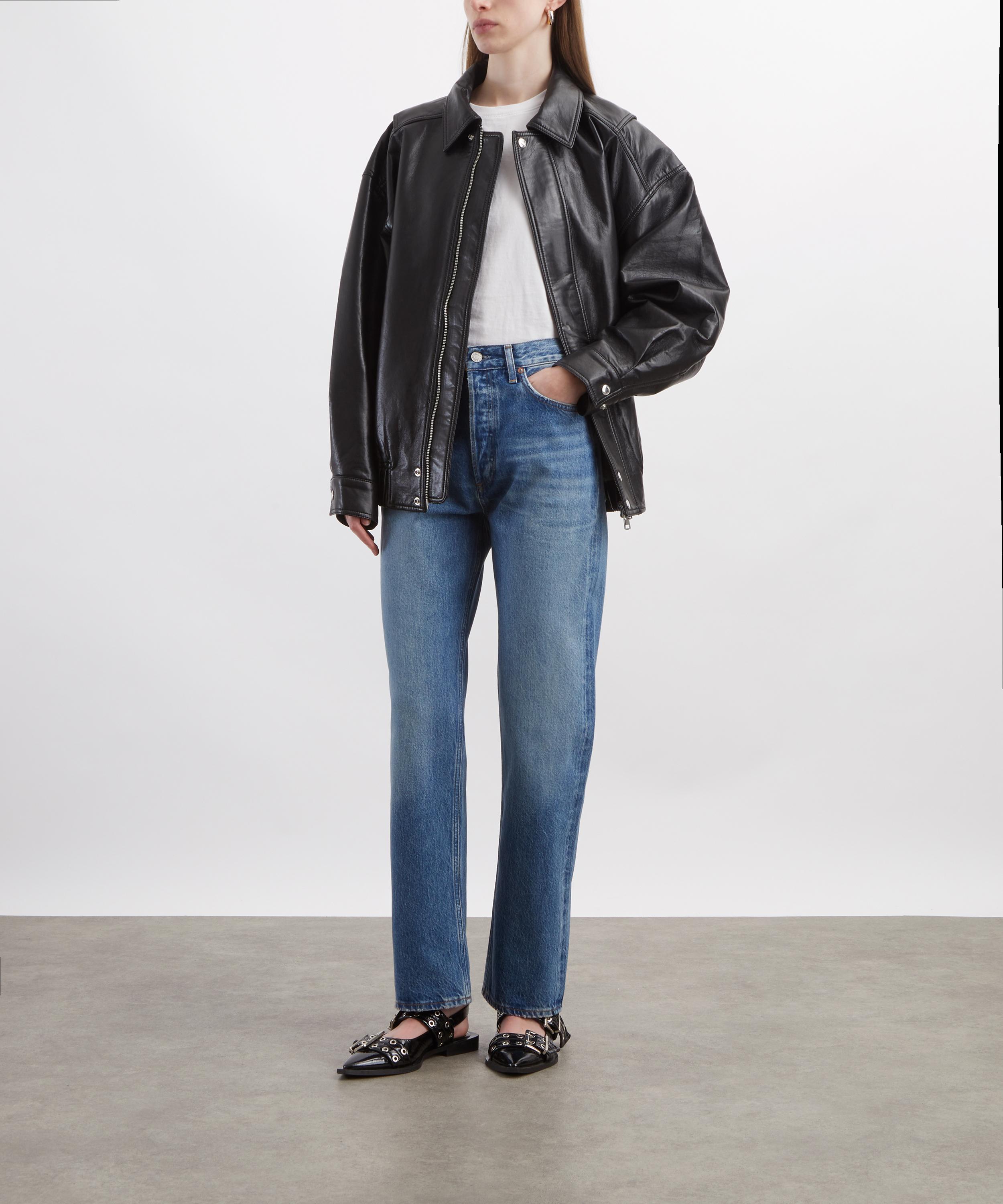 AGOLDE - 90s Pinch Waist High-Rise Straight Jeans in Circulate image number 1