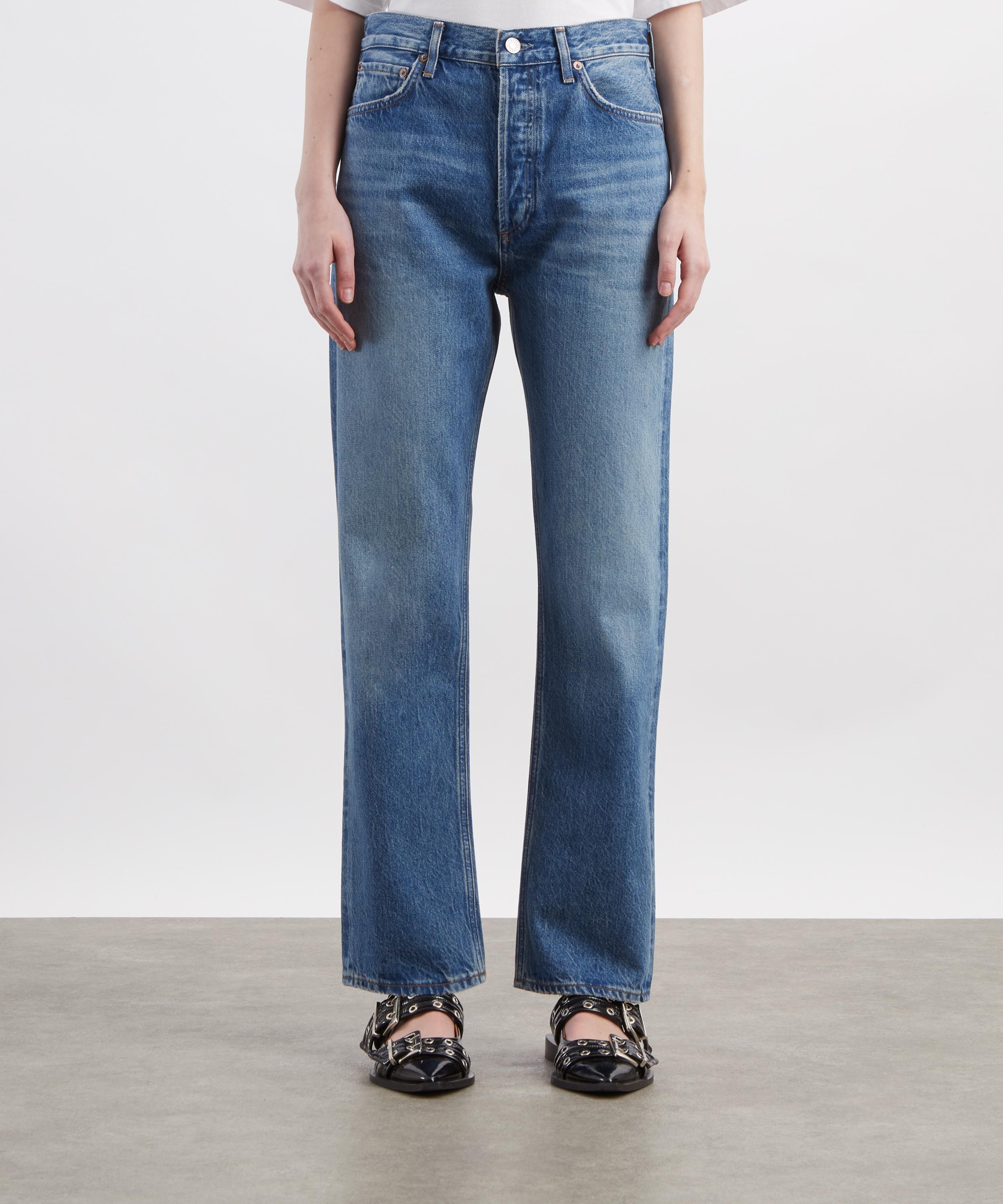 AGOLDE - 90s Pinch Waist High-Rise Straight Jeans in Circulate image number 2