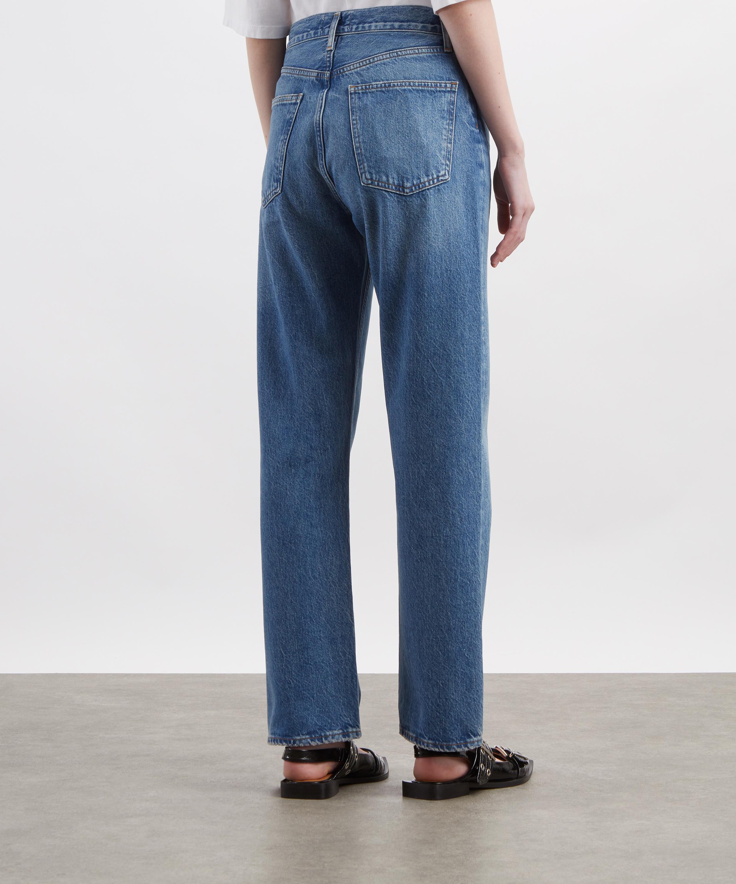 AGOLDE - 90s Pinch Waist High-Rise Straight Jeans in Circulate image number 3