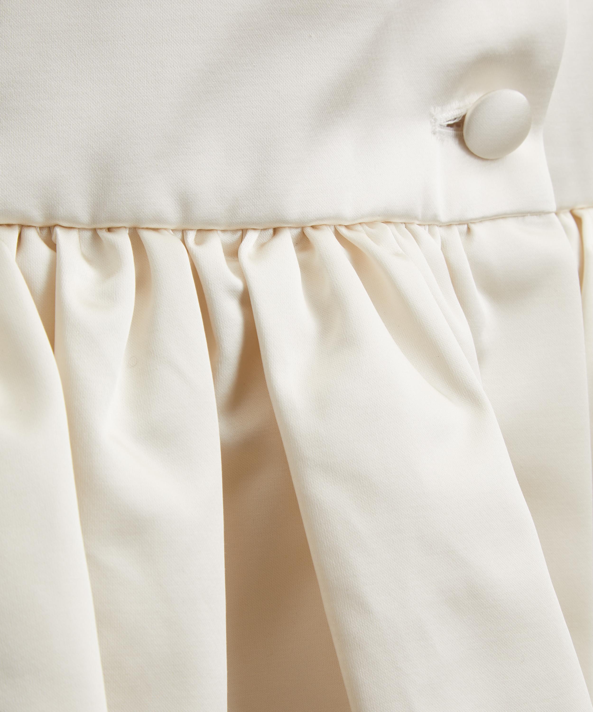 Liberowe - Ivory Satin Peplum Jacket image number 4