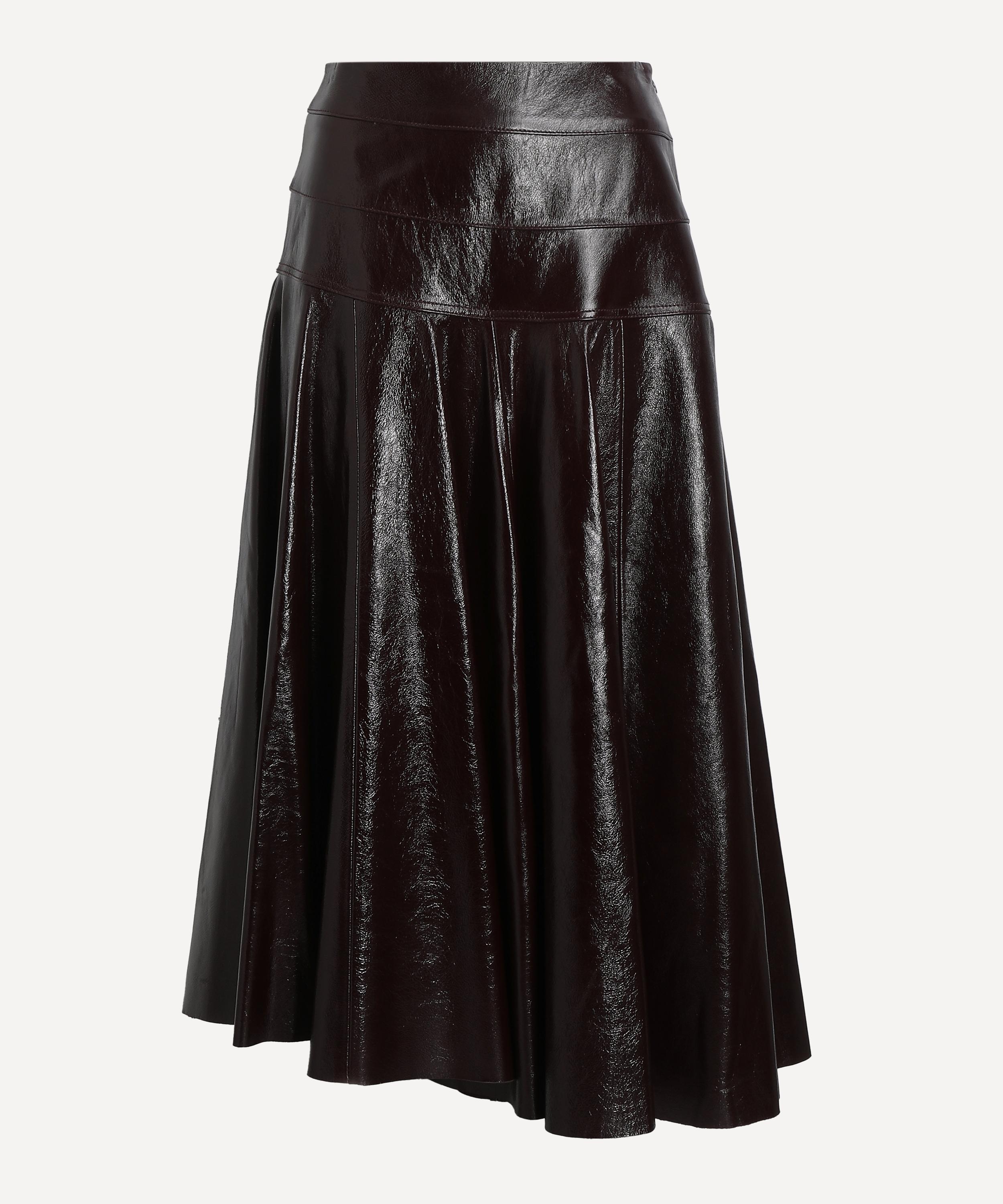 Liberowe - Carmen Leather Midi Skirt