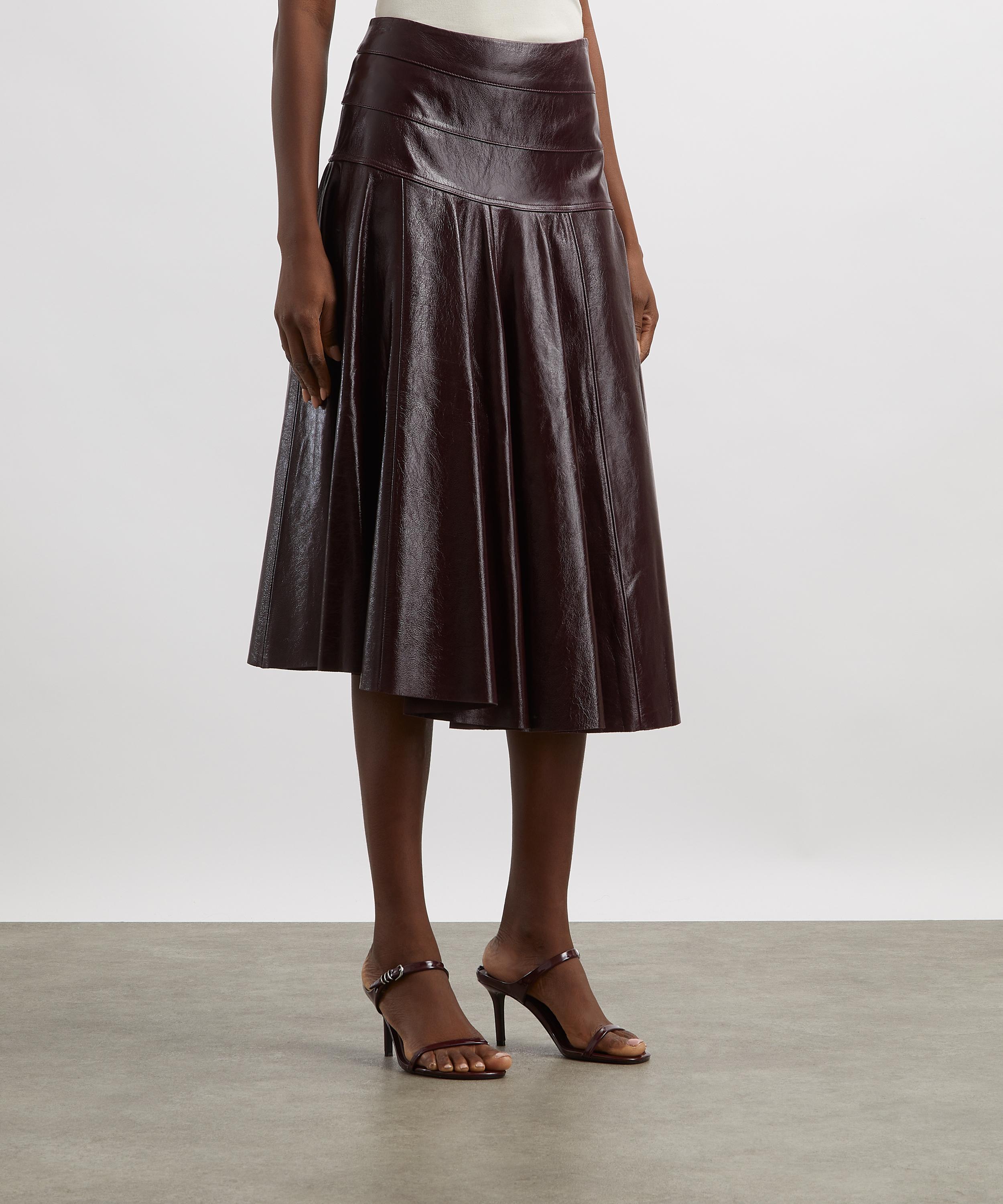 Liberowe - Carmen Leather Midi Skirt image number 2
