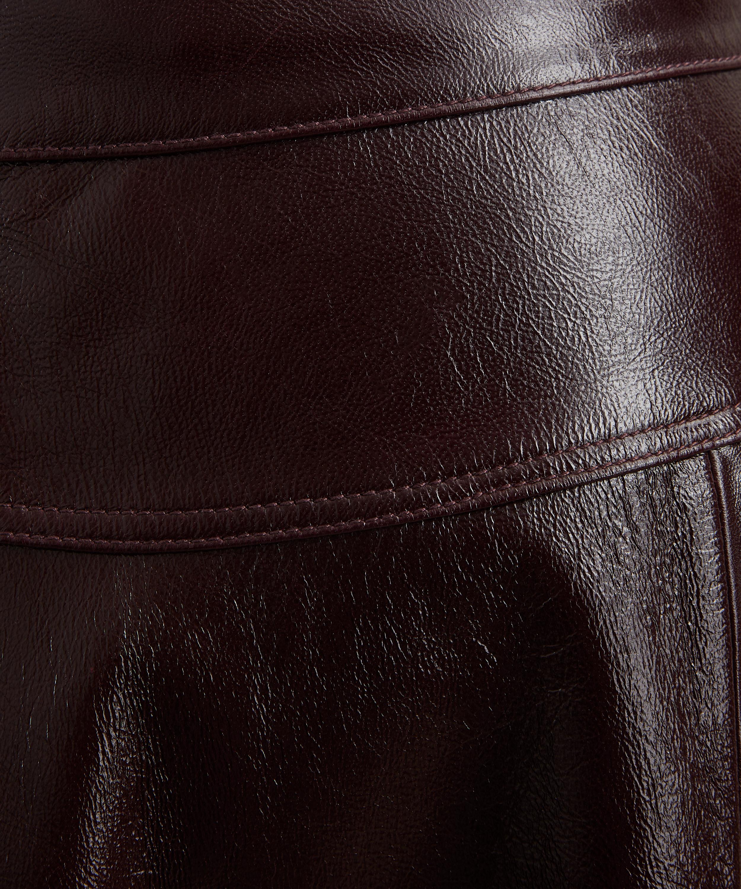 Liberowe - Carmen Leather Midi Skirt image number 4