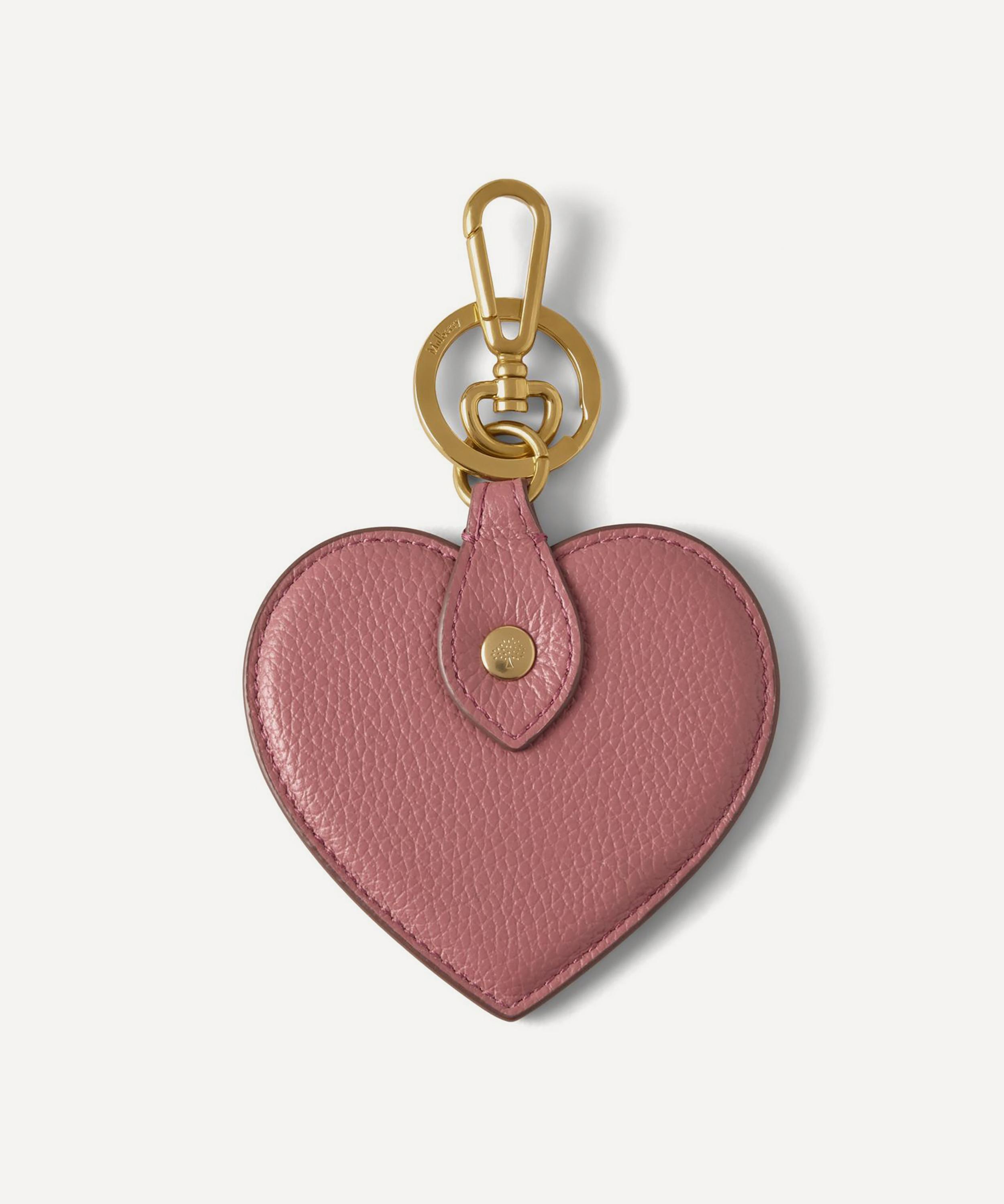 Mulberry - Leather Heart Keyring