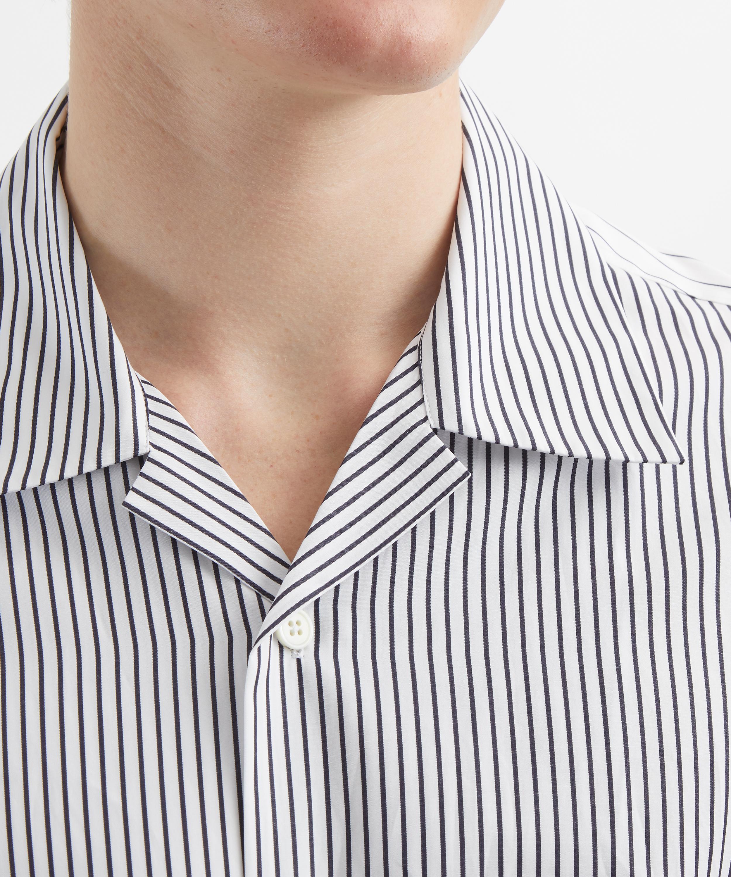 Jil Sander - Lightweight Striped Cotton Shirt image number 4