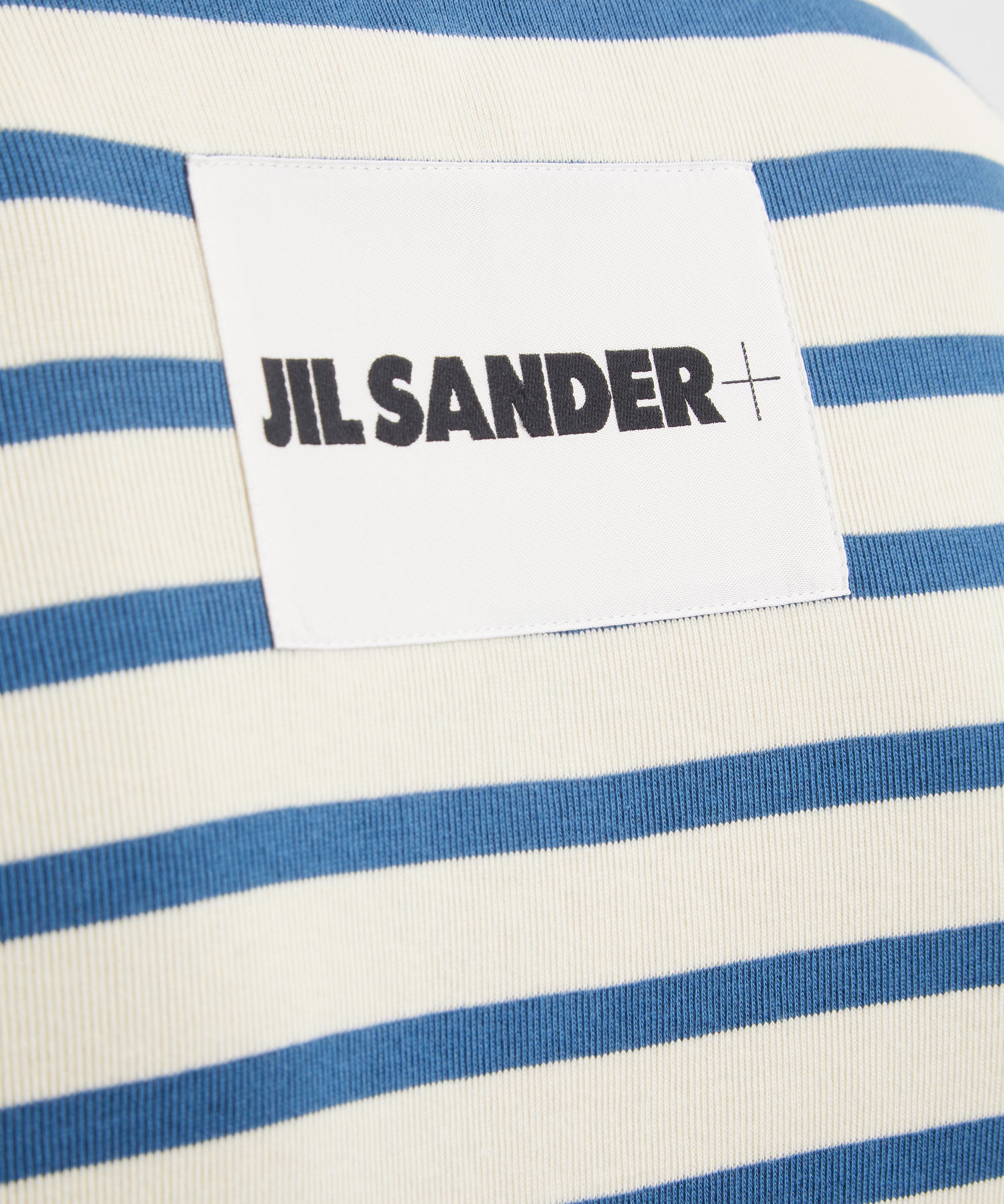 Jil Sander - Short-Sleeve Striped Cotton T-Shirt image number 4