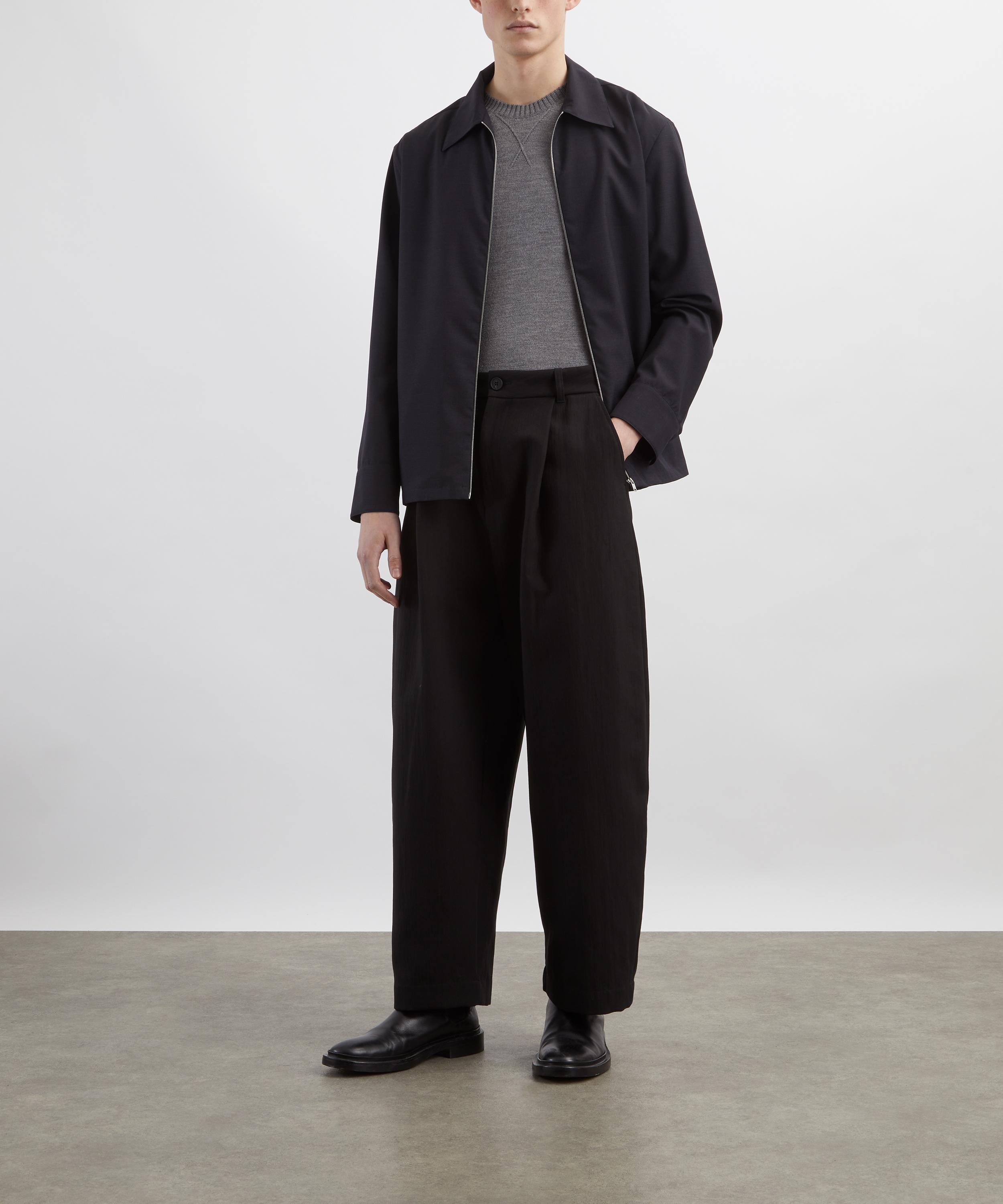 Jil Sander - Long-Sleeve Crew-Neck Wool Jumper image number 1