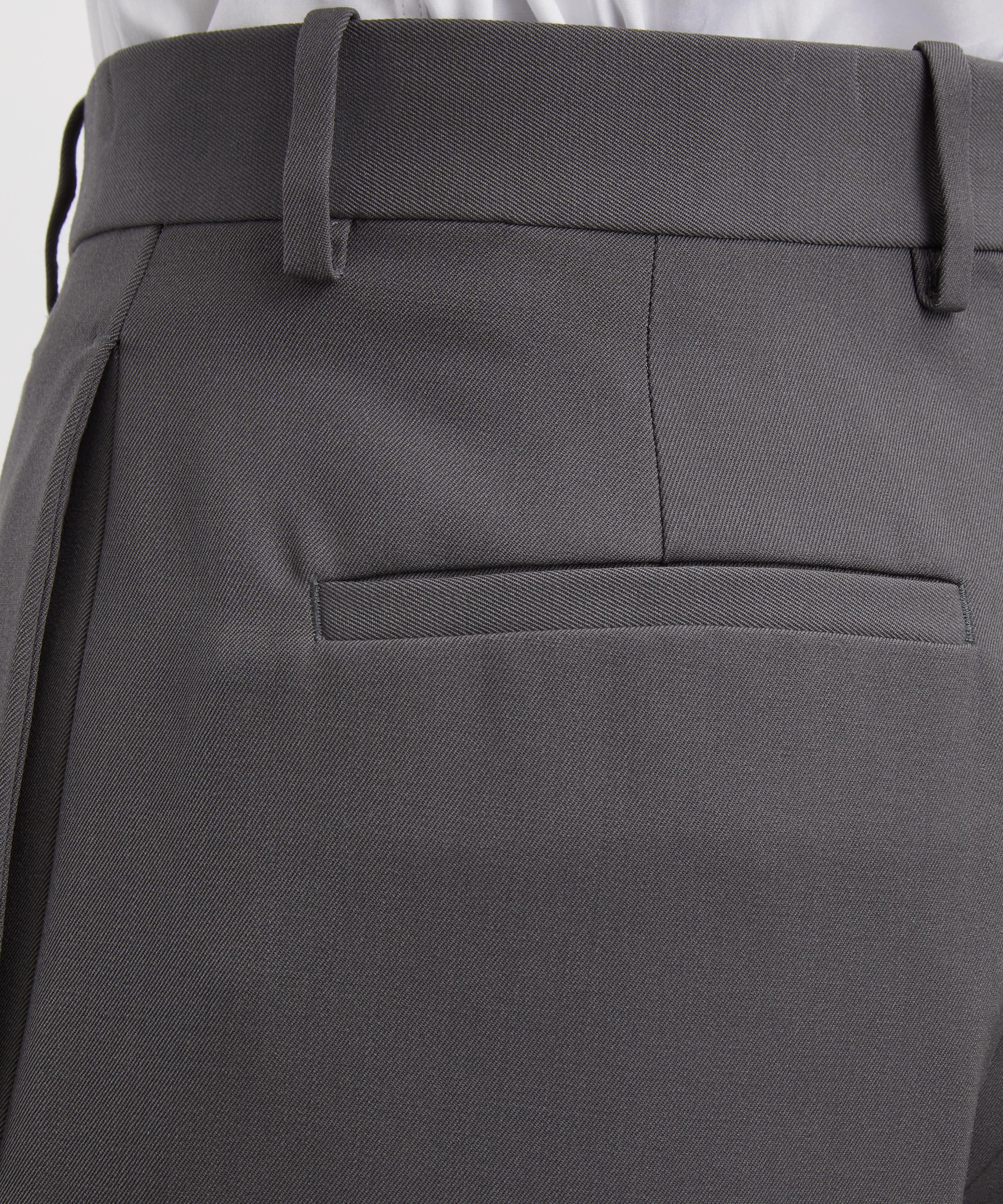 Jil Sander - Grey Tailored Wool Trousers image number 4