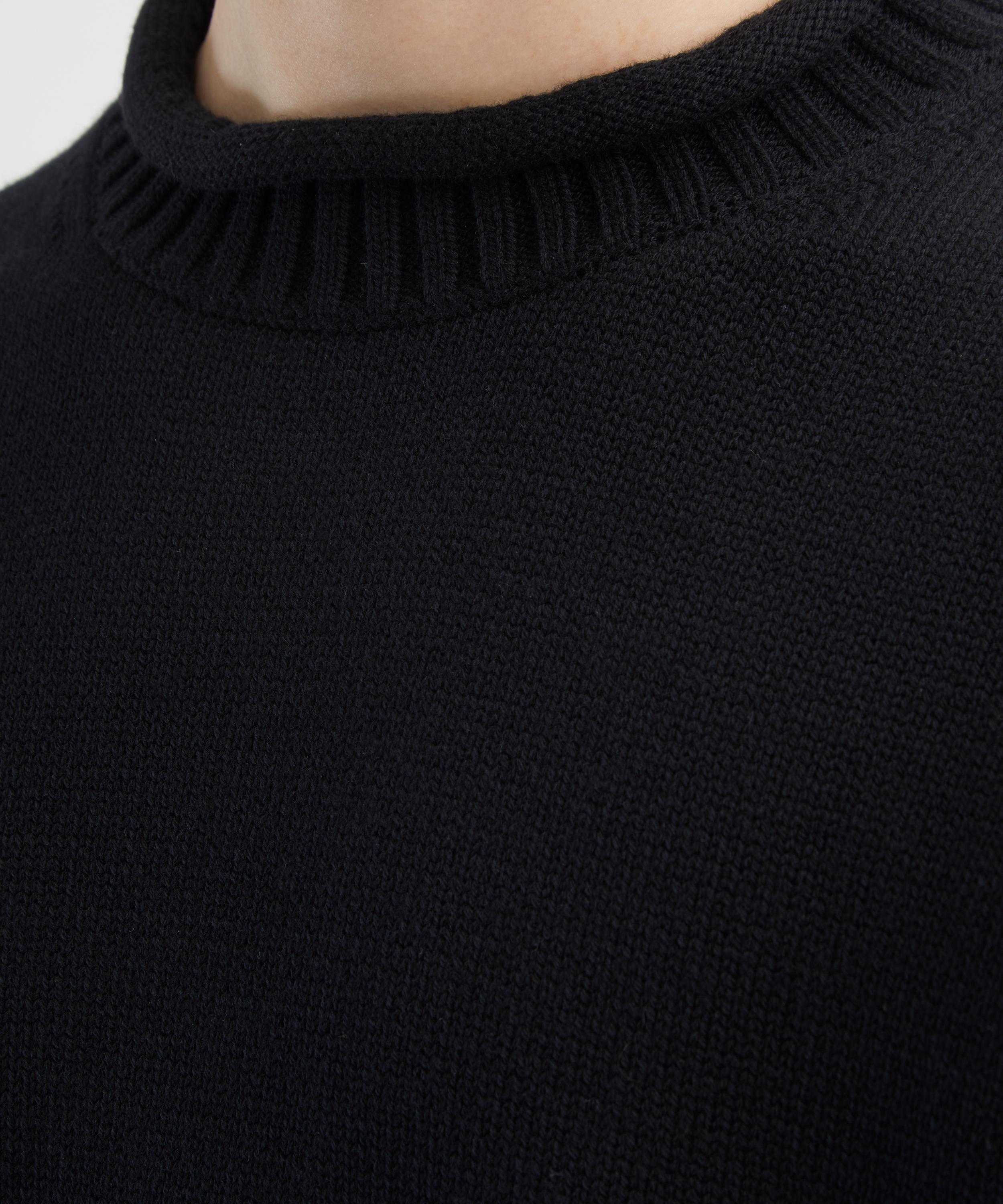 Studio Nicholson - Black Guernsey Jumper image number 4