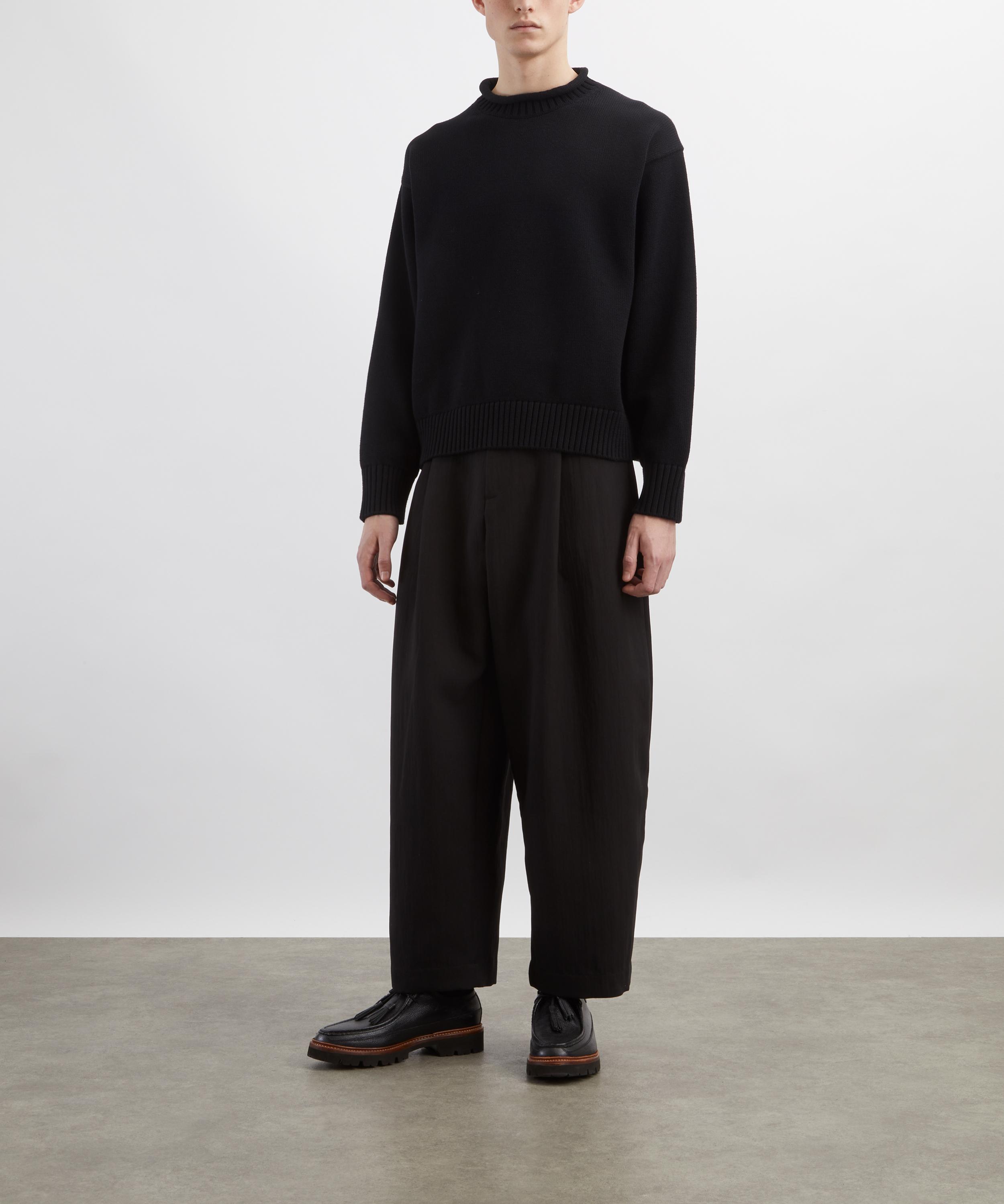 Studio Nicholson - Black Carpenter Trousers image number 1