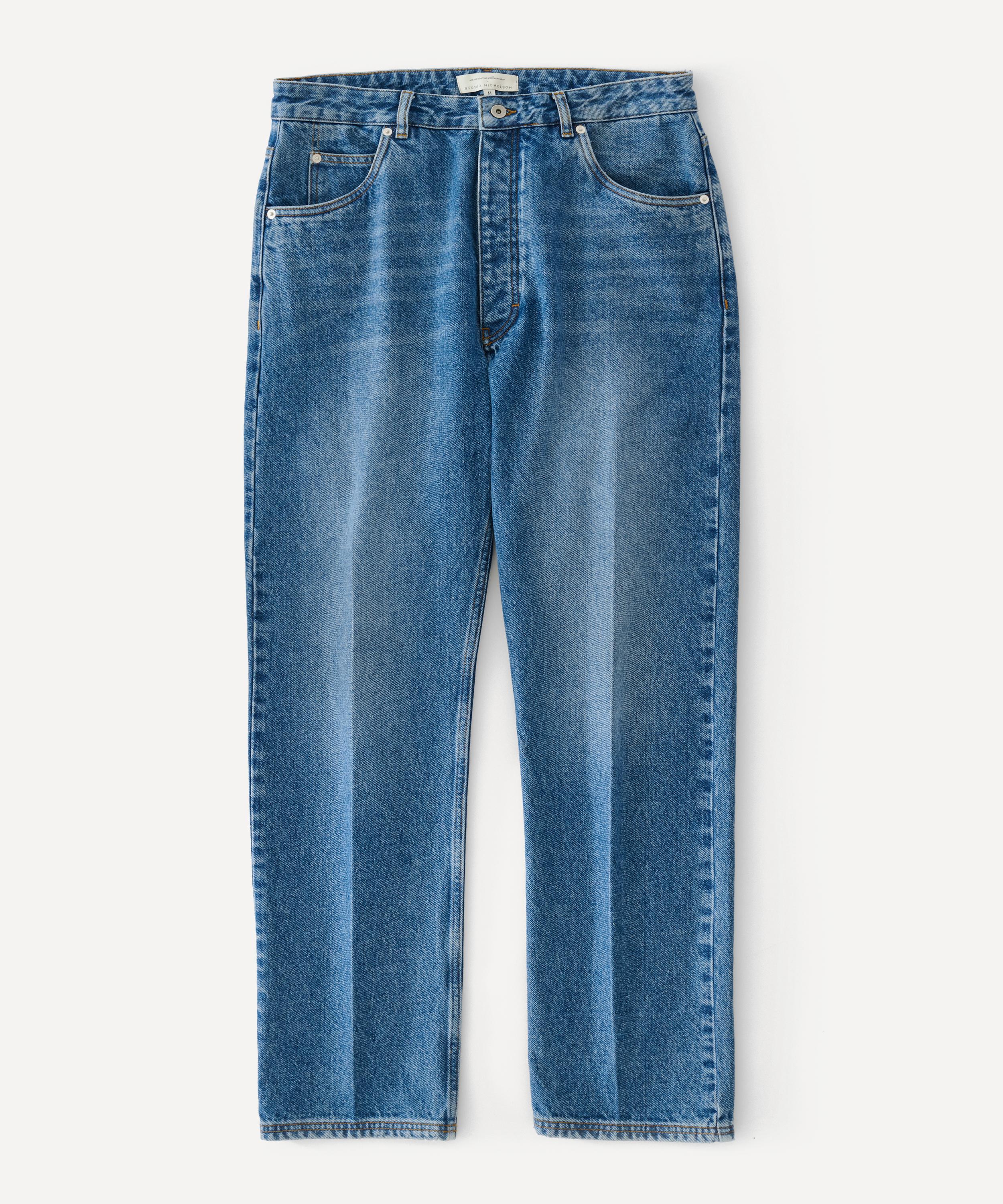 Studio Nicholson - X Aaron Levine Windslow Straight-Leg Jeans image number 0