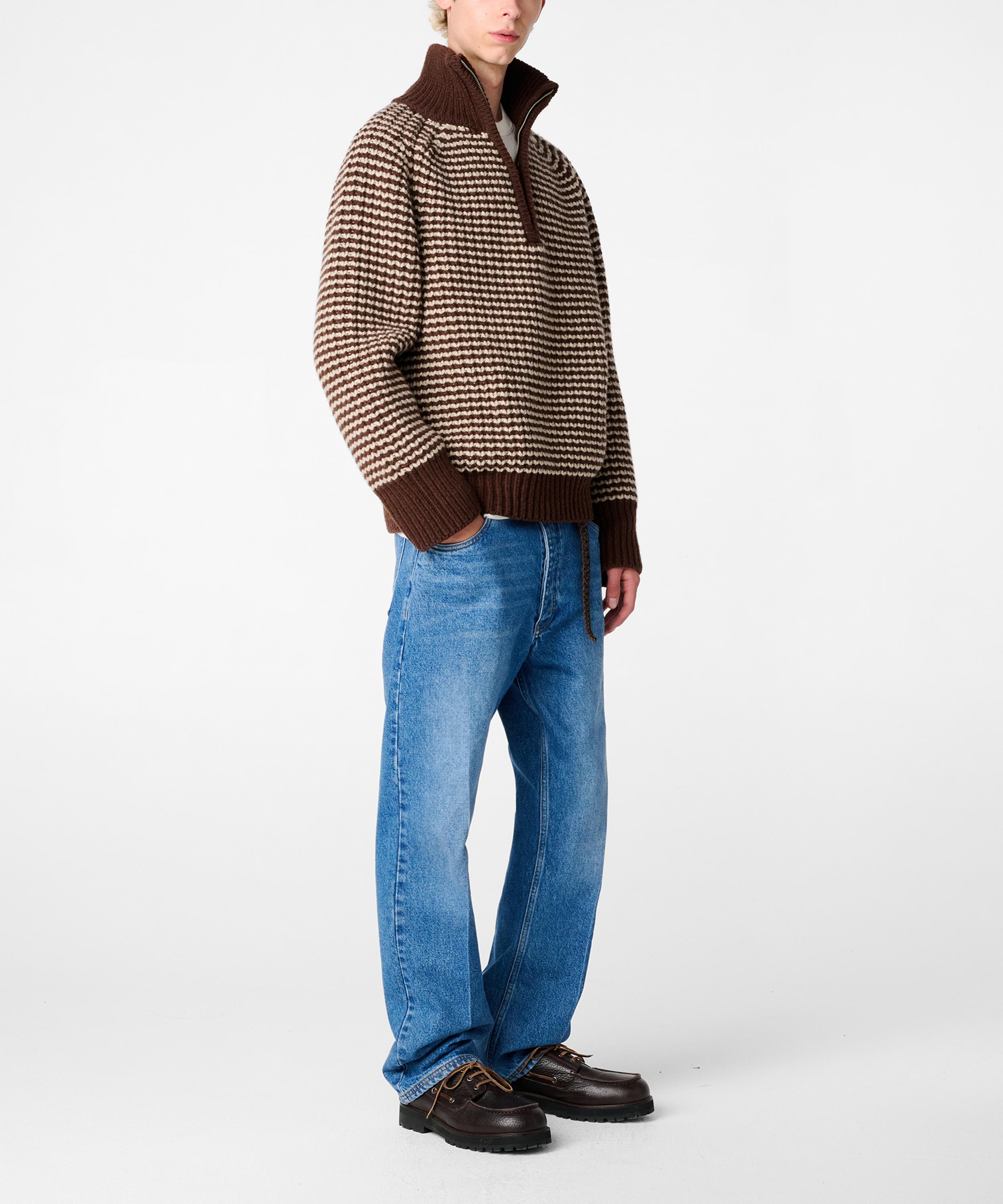 Studio Nicholson - X Aaron Levine Windslow Straight-Leg Jeans image number 4