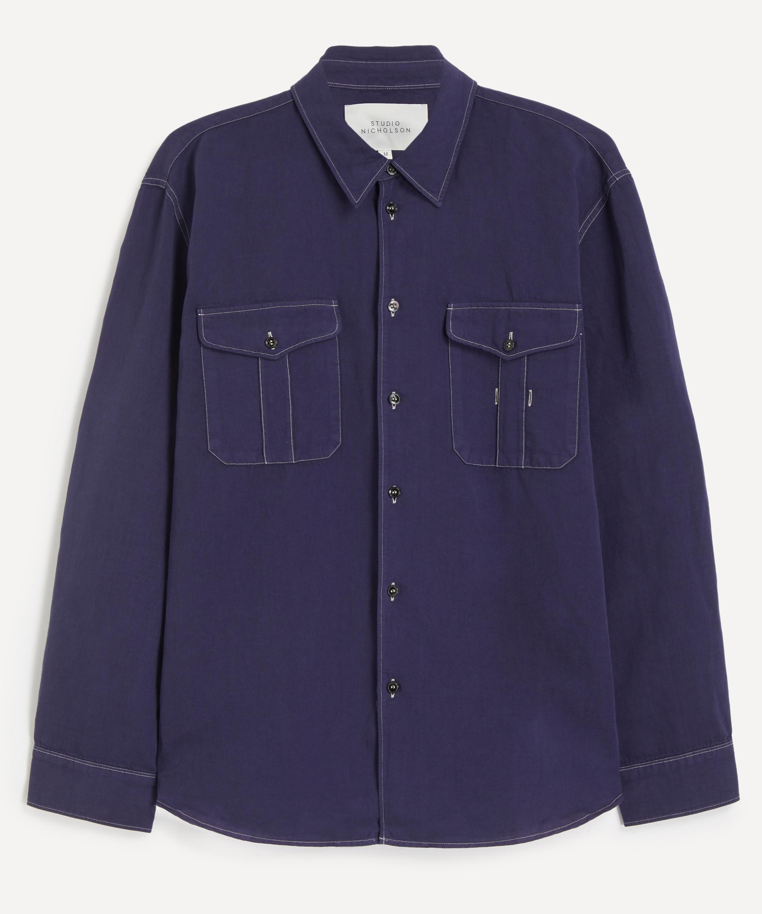 Studio Nicholson - Louro Indigo Shirt