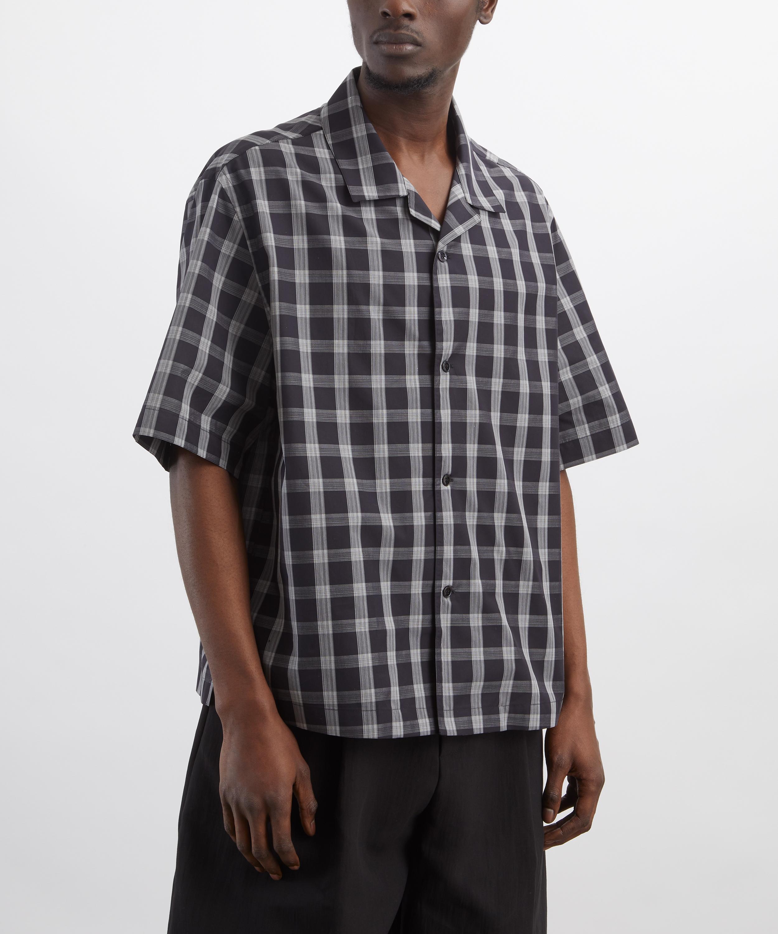 Studio Nicholson - Kline Short-Sleeve Check Shirt image number 2