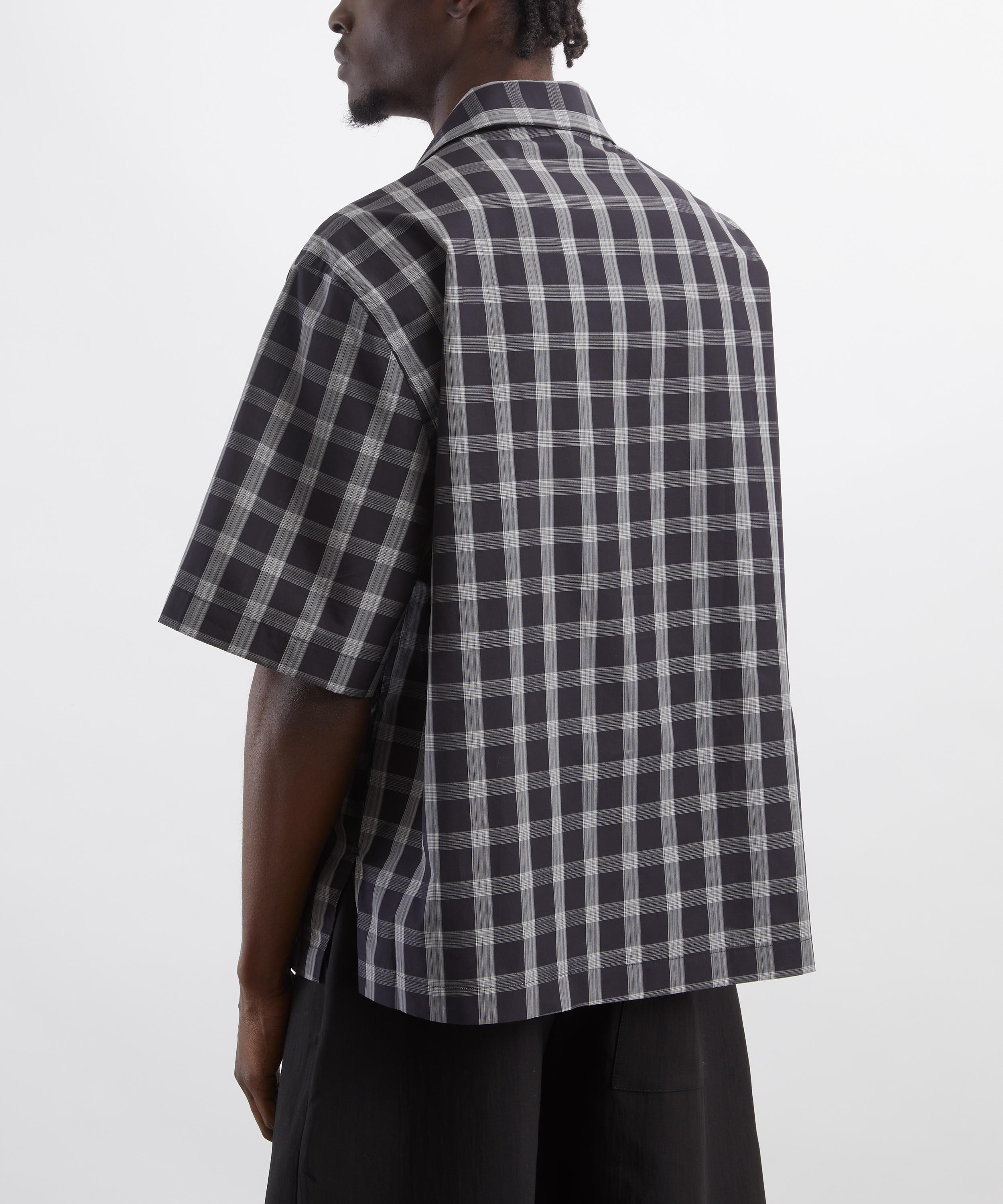 Studio Nicholson - Kline Short-Sleeve Check Shirt image number 3