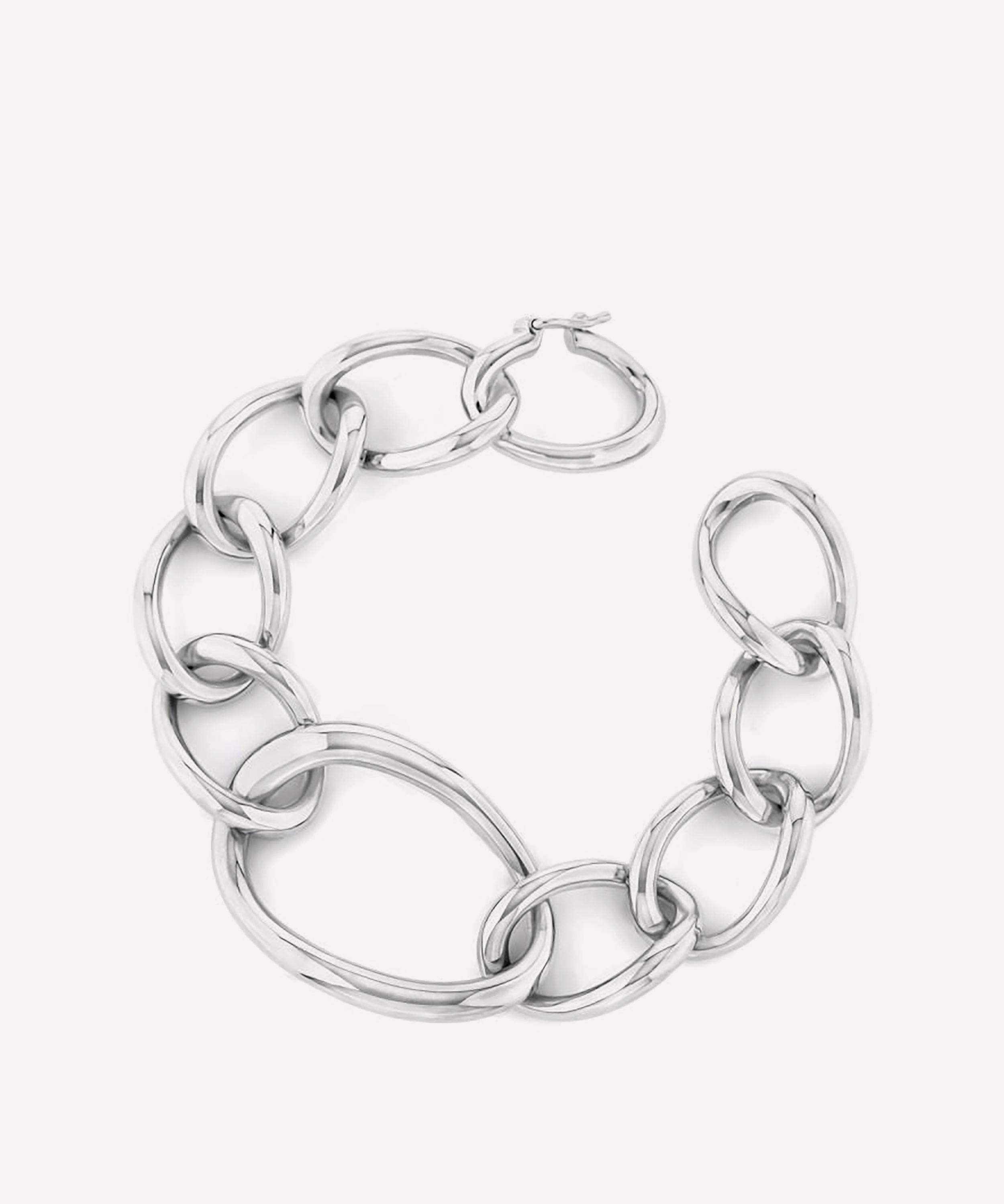 Dinny Hall - Sterling Silver Wave Chain Bracelet