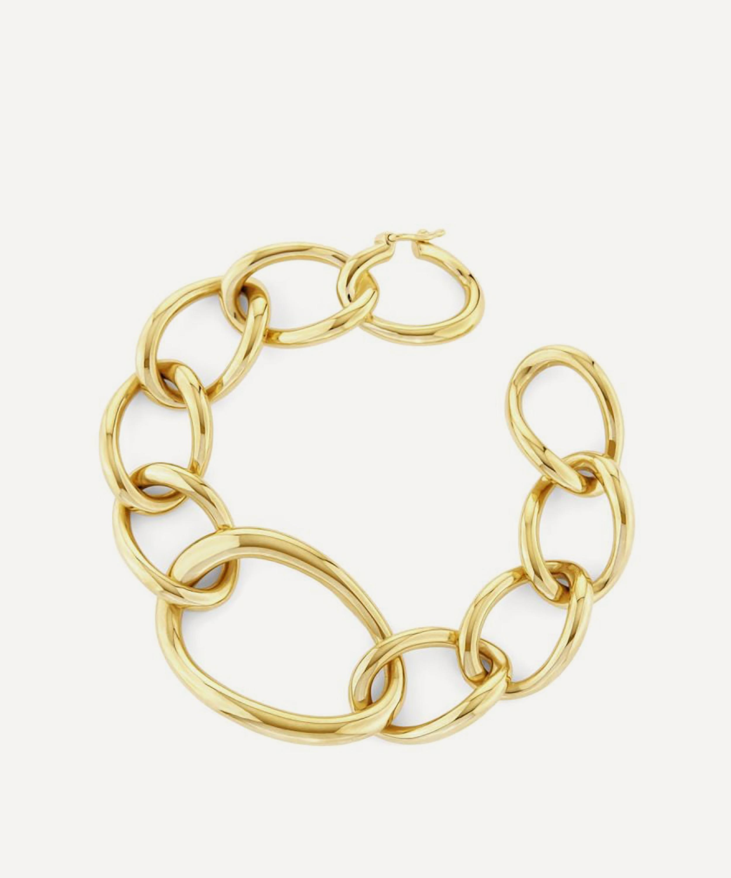 Dinny Hall - 18ct Gold-Plated Vermeil Silver Wave Chain Bracelet