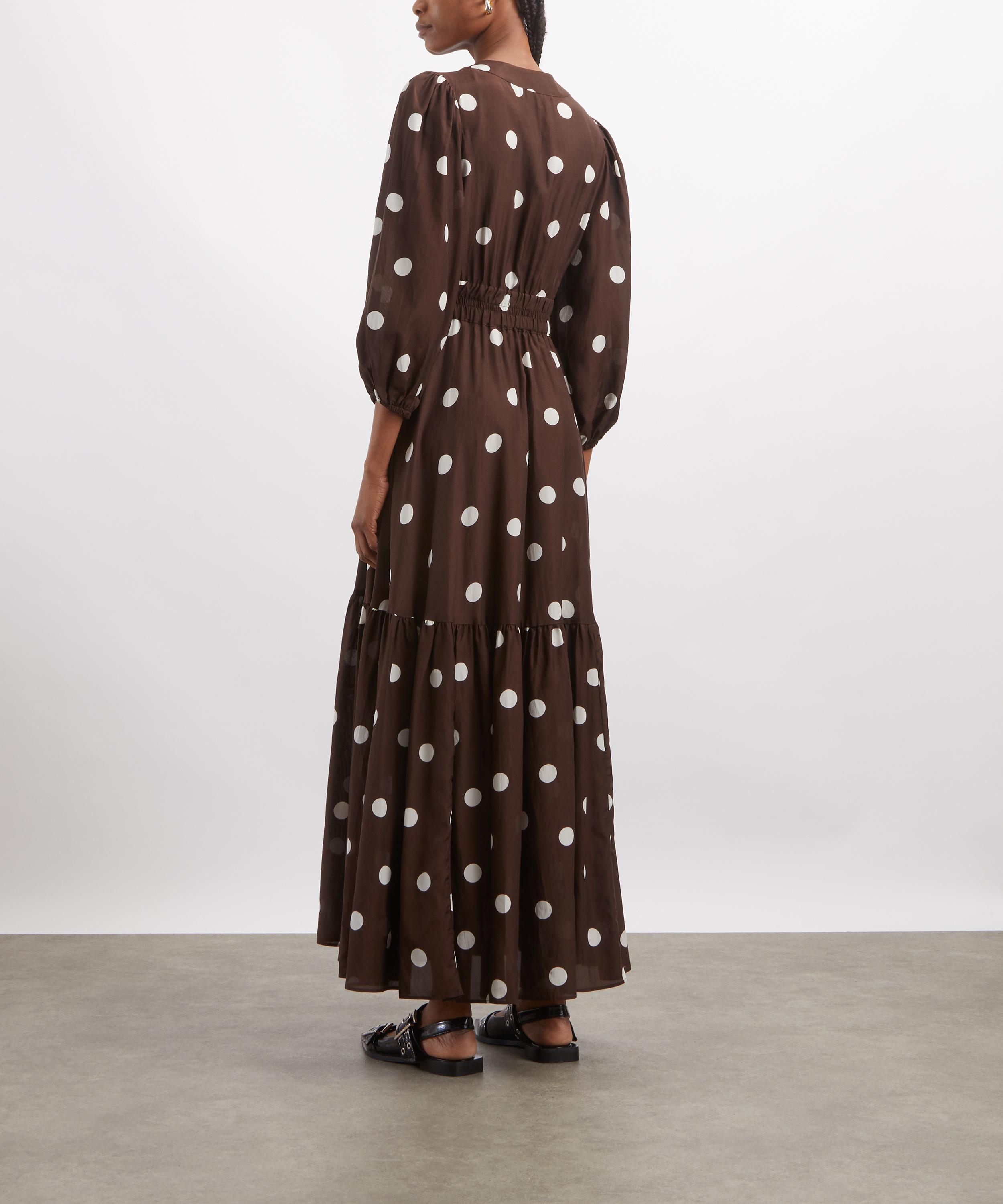 Ivy Oak - Drea Polka-Dot Maxi Dress image number 3