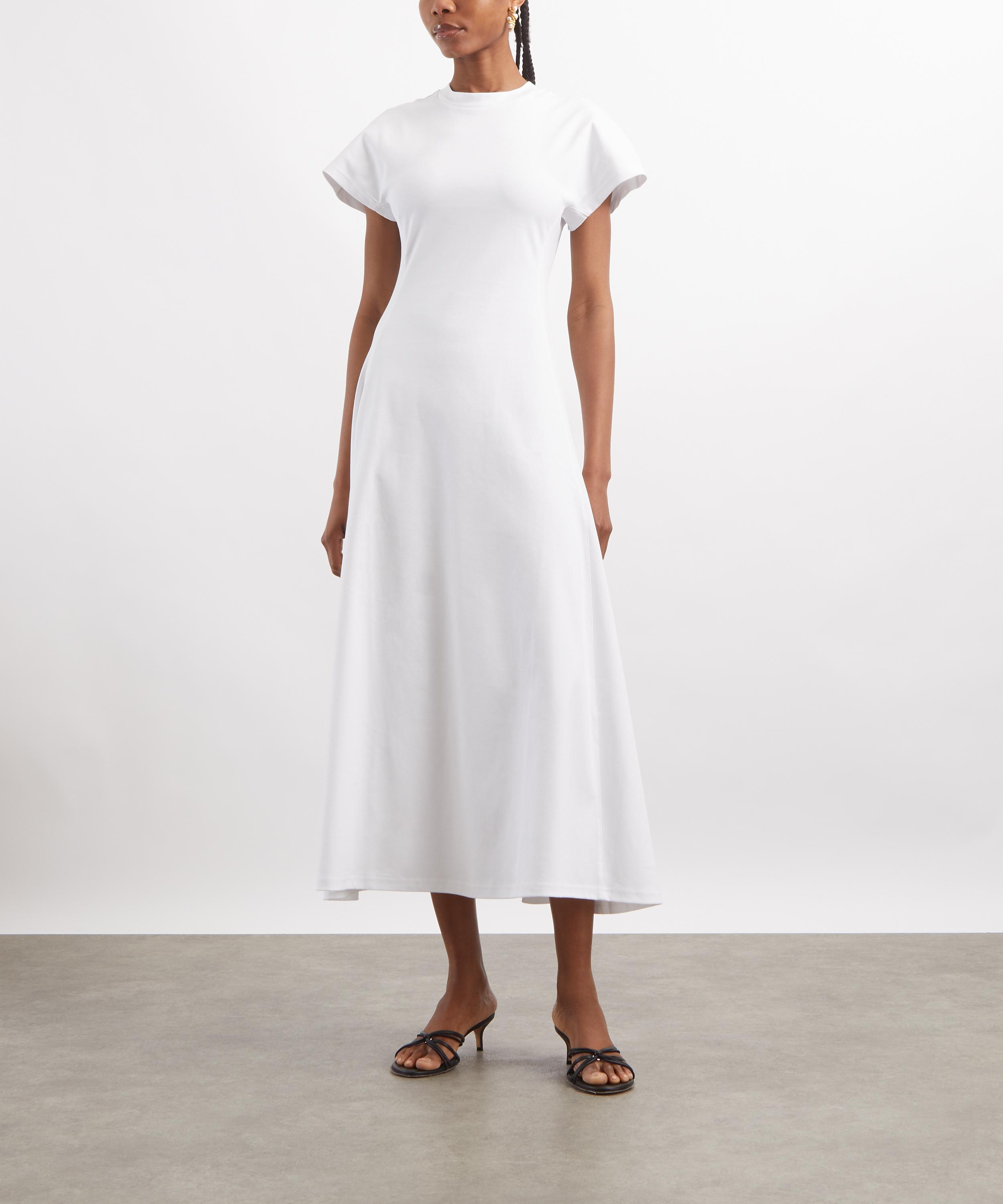 Ivy Oak - Ondyne Bright White Midi Dress image number 2