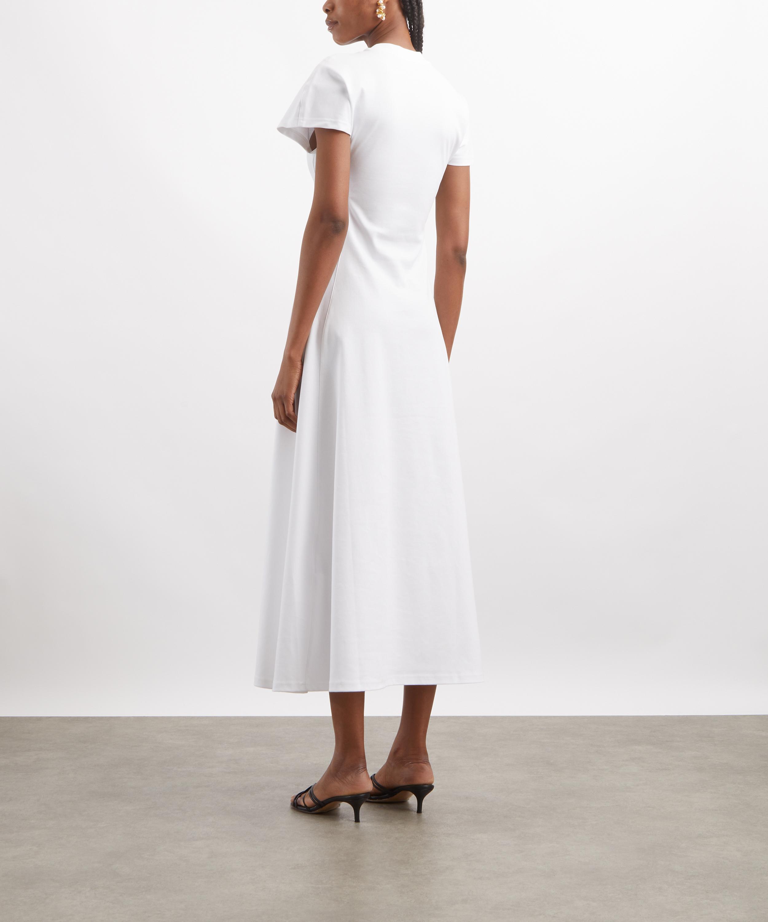 Ivy Oak - Ondyne Bright White Midi Dress image number 3