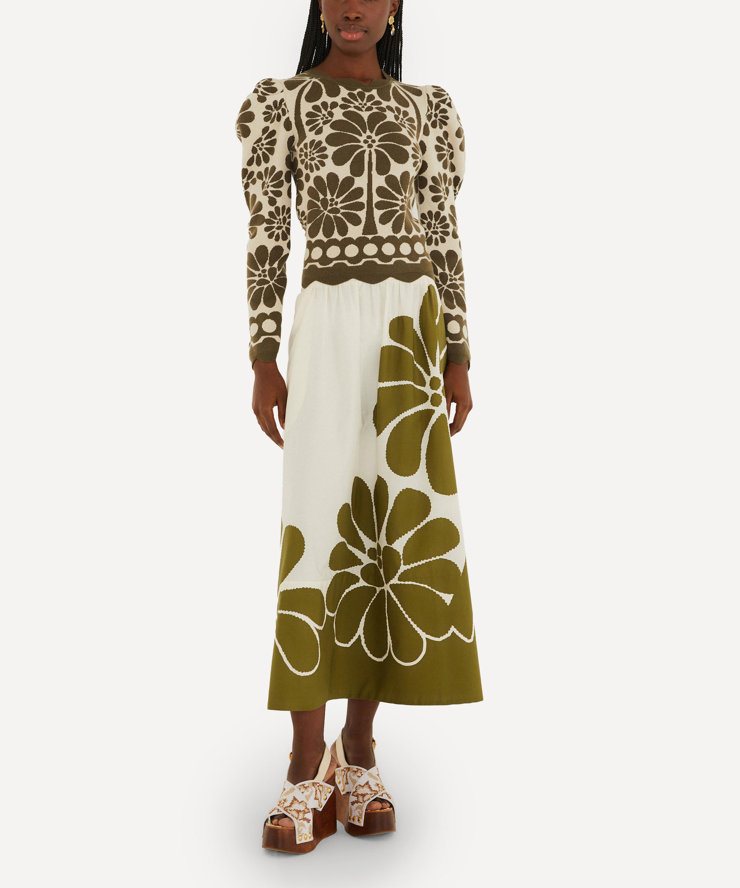 FARM Rio - Green Palermo Knit Top