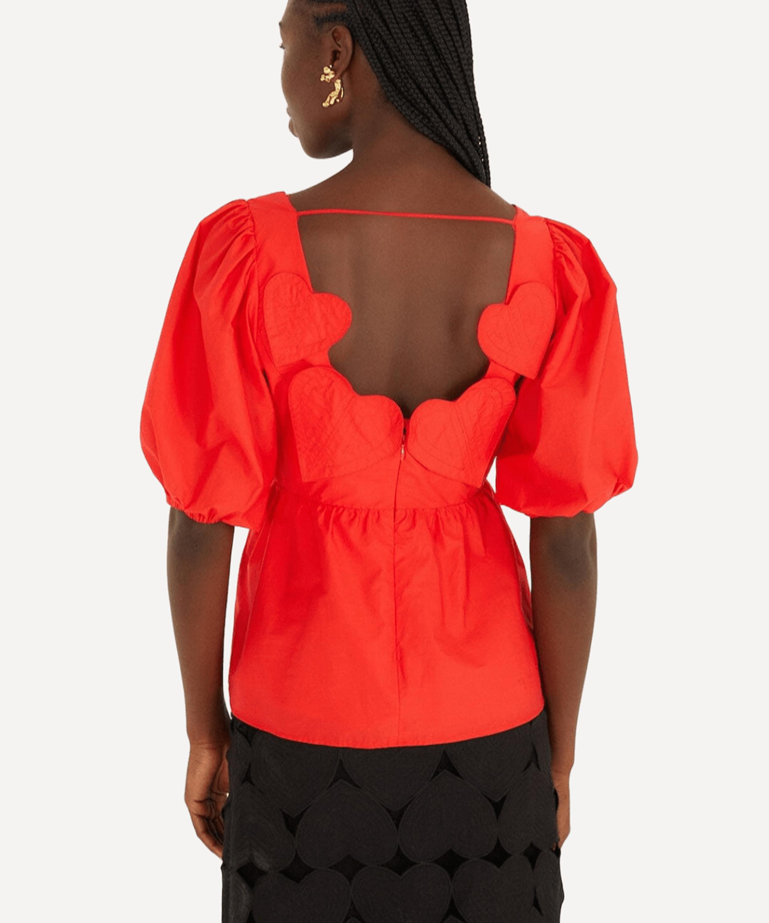 FARM Rio - Red Heart Blouse image number 2