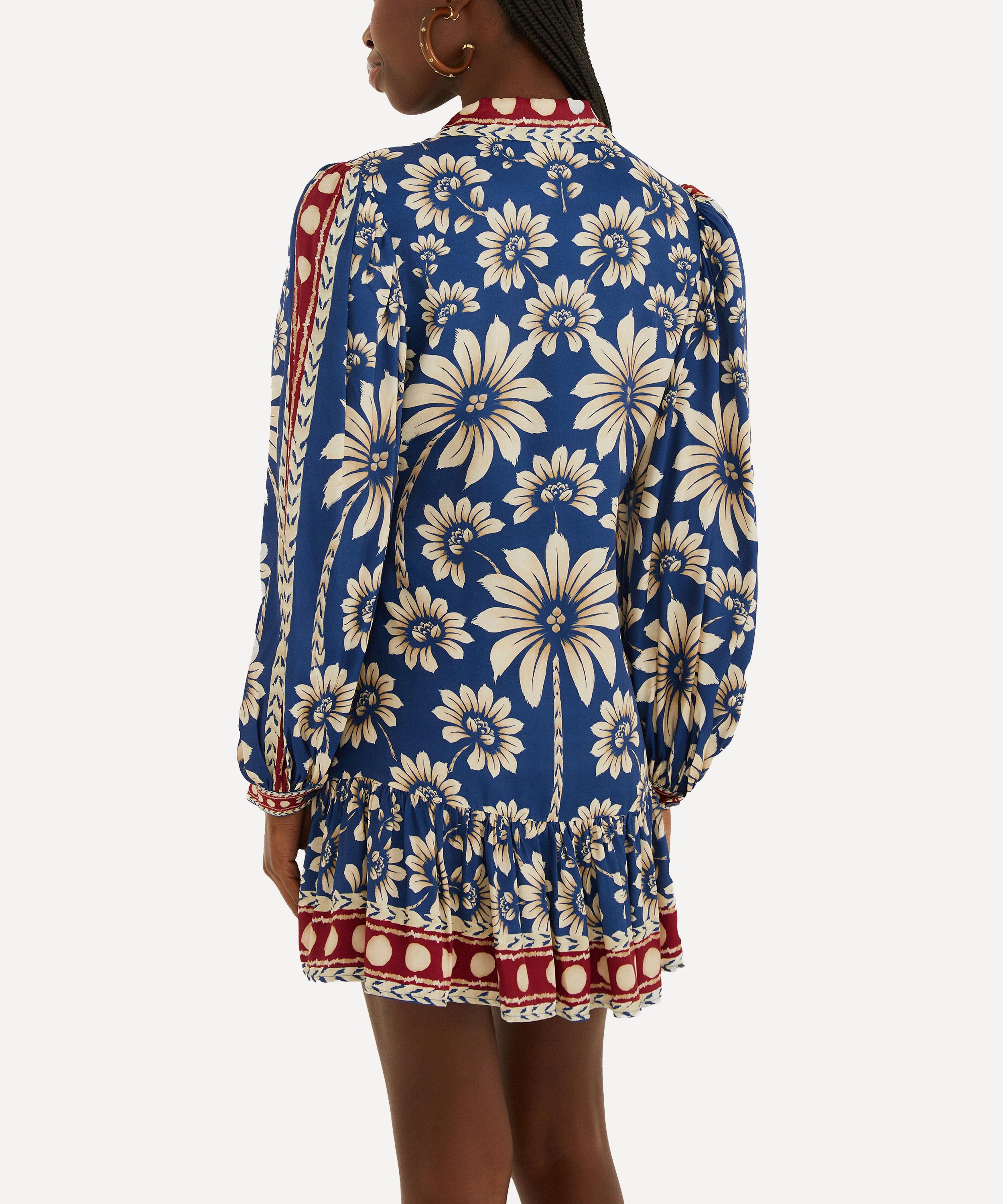 FARM Rio - Blue Luna Mini Dress image number 1