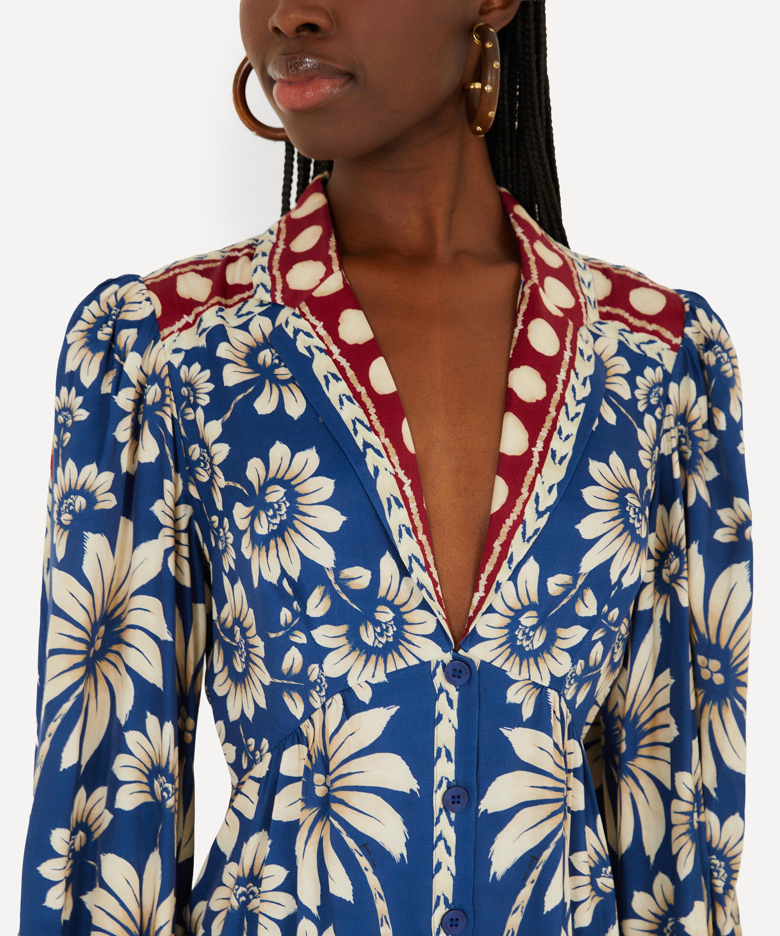 FARM Rio - Blue Luna Mini Dress image number 2