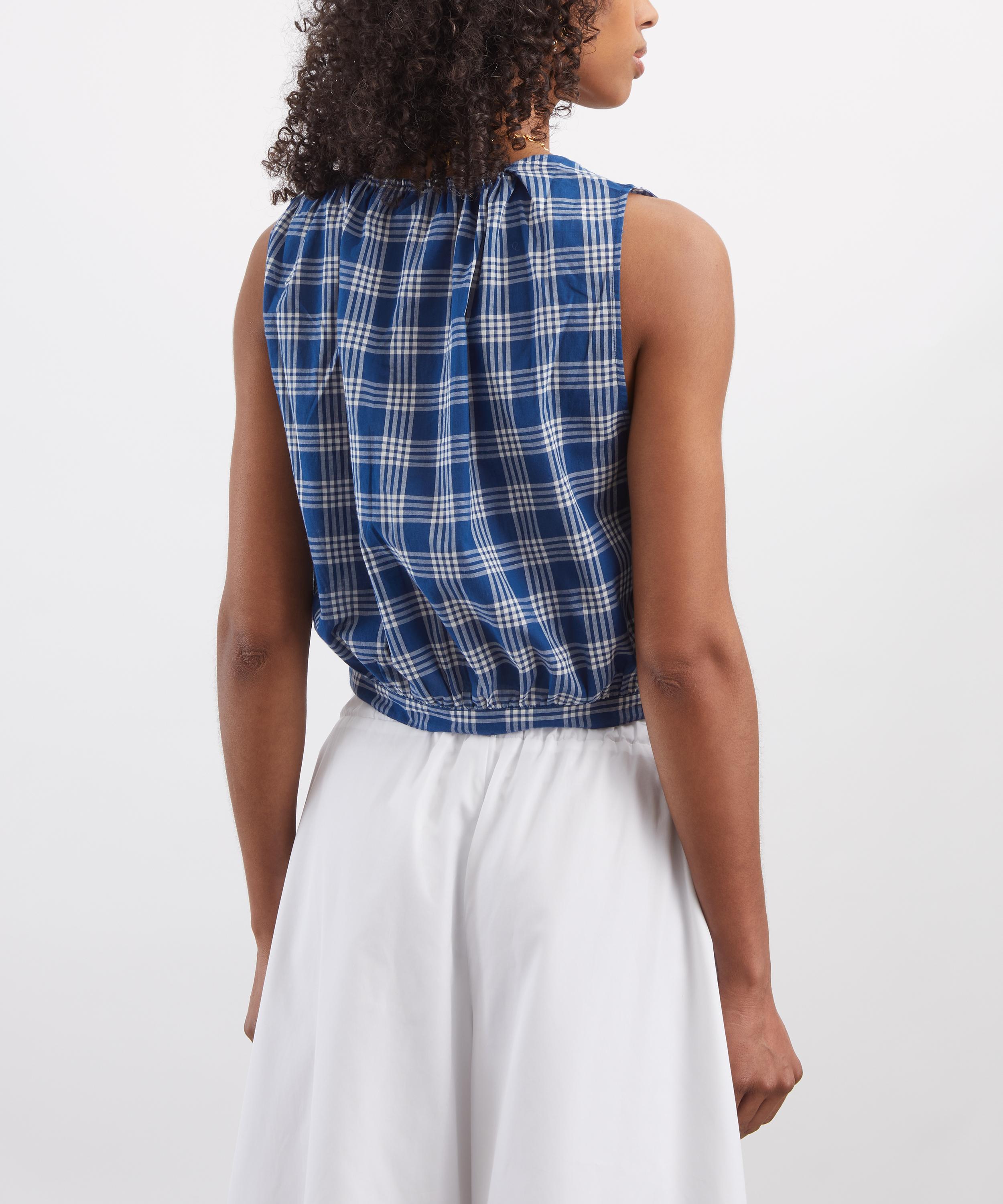 D&Ocirc;EN - Theo Plaid Top image number 3