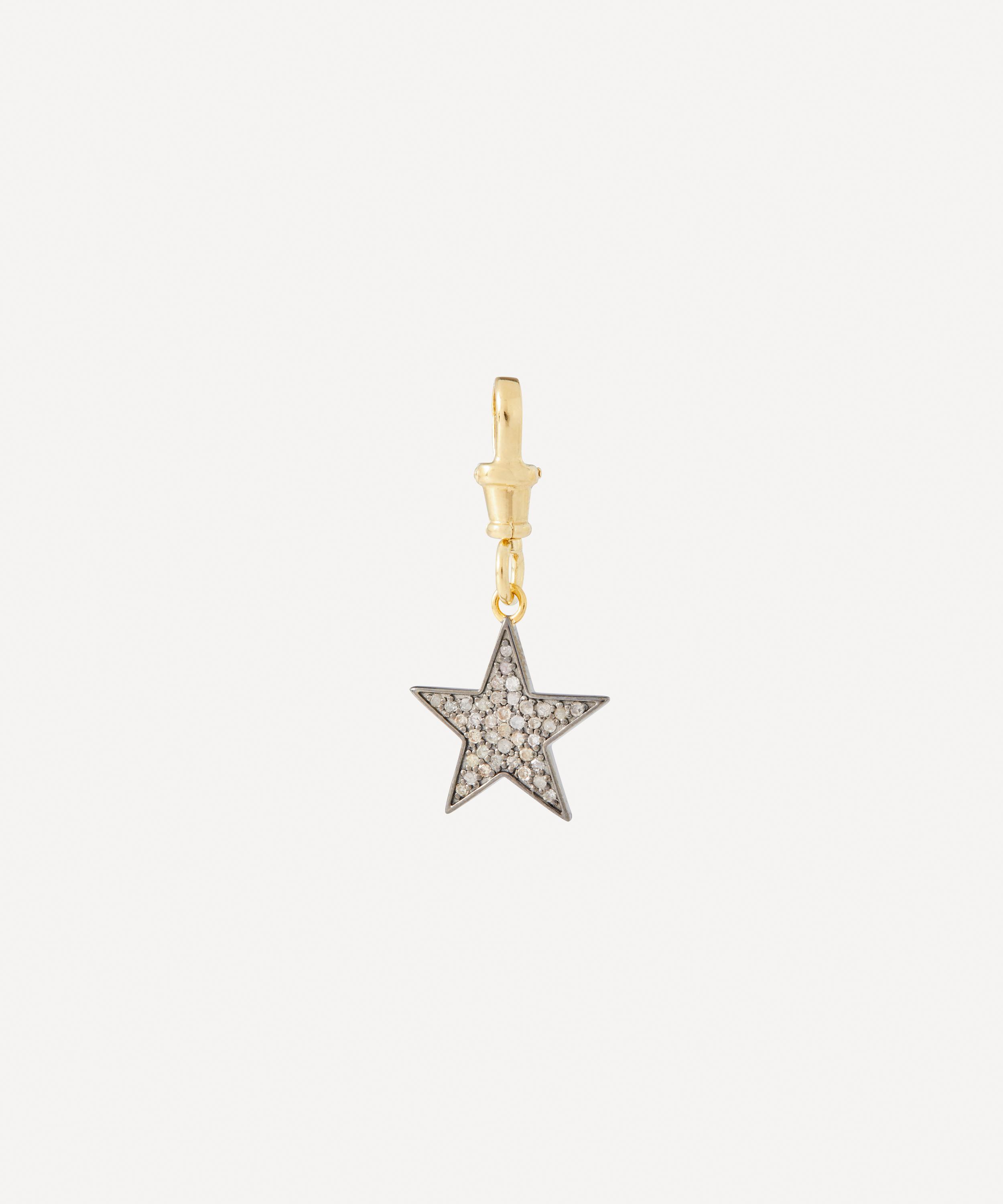 Kirstie Le Marque - Gold-Plated Diamond Classic Star Pendant
