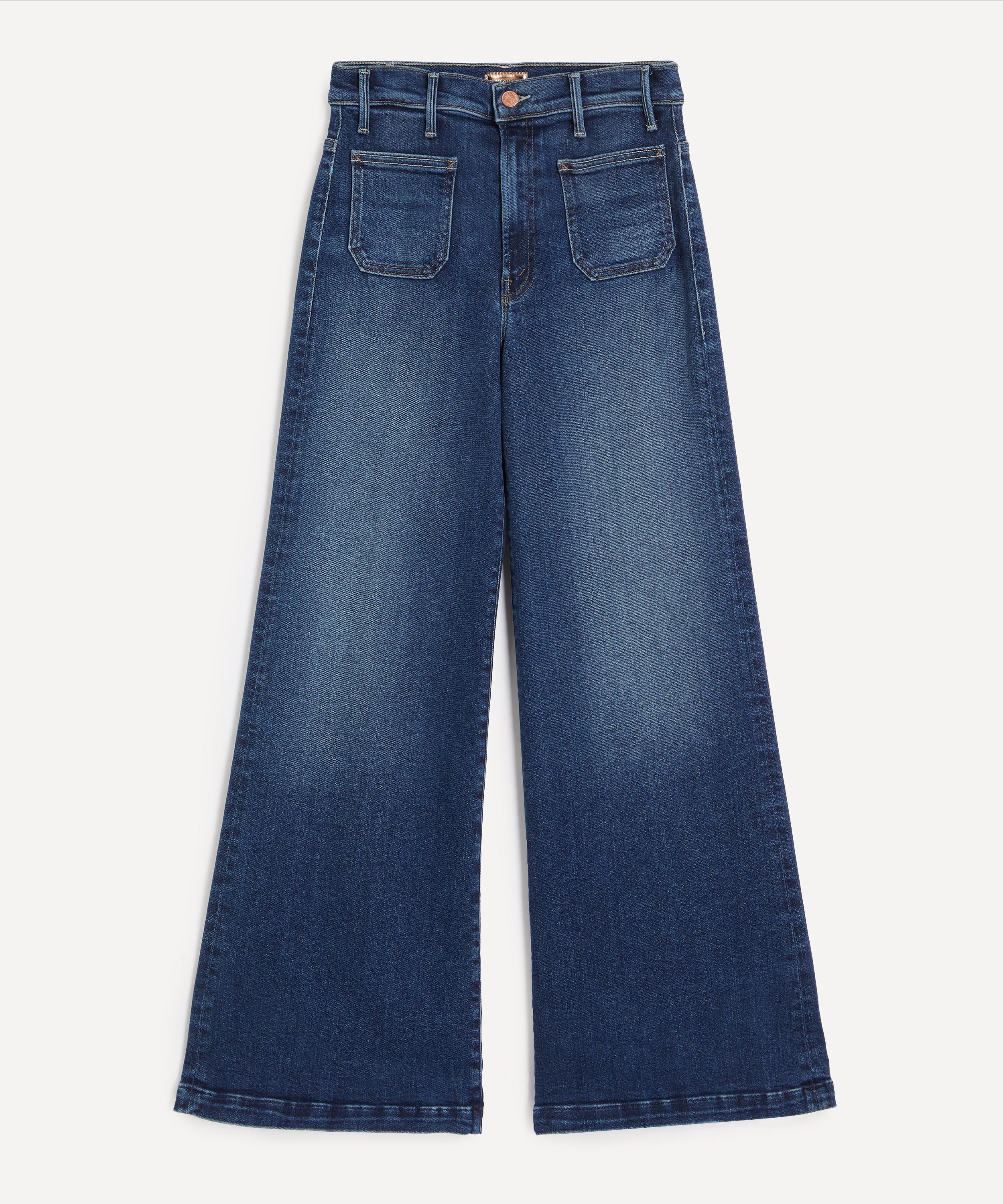 Mother - Huster Roller Patch-Pocket Jeans in One Last Shot