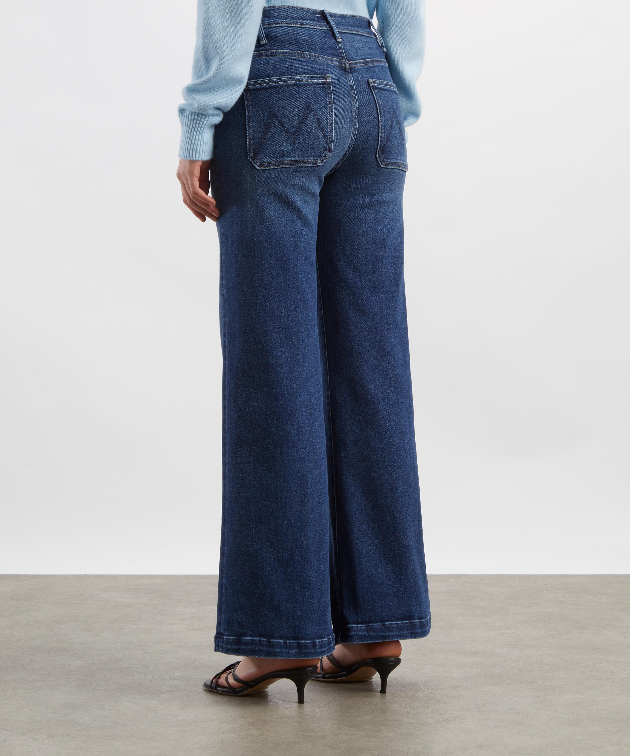 Mother - Huster Roller Patch-Pocket Jeans in One Last Shot image number 3
