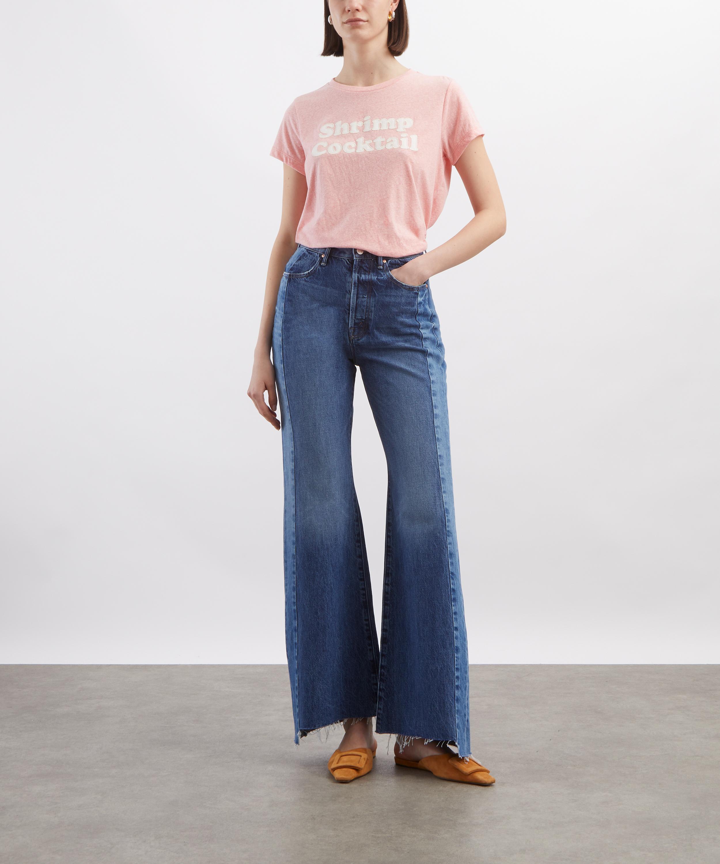 Mother The Tux Sidestepper Sneak Fray Jeans | Liberty
