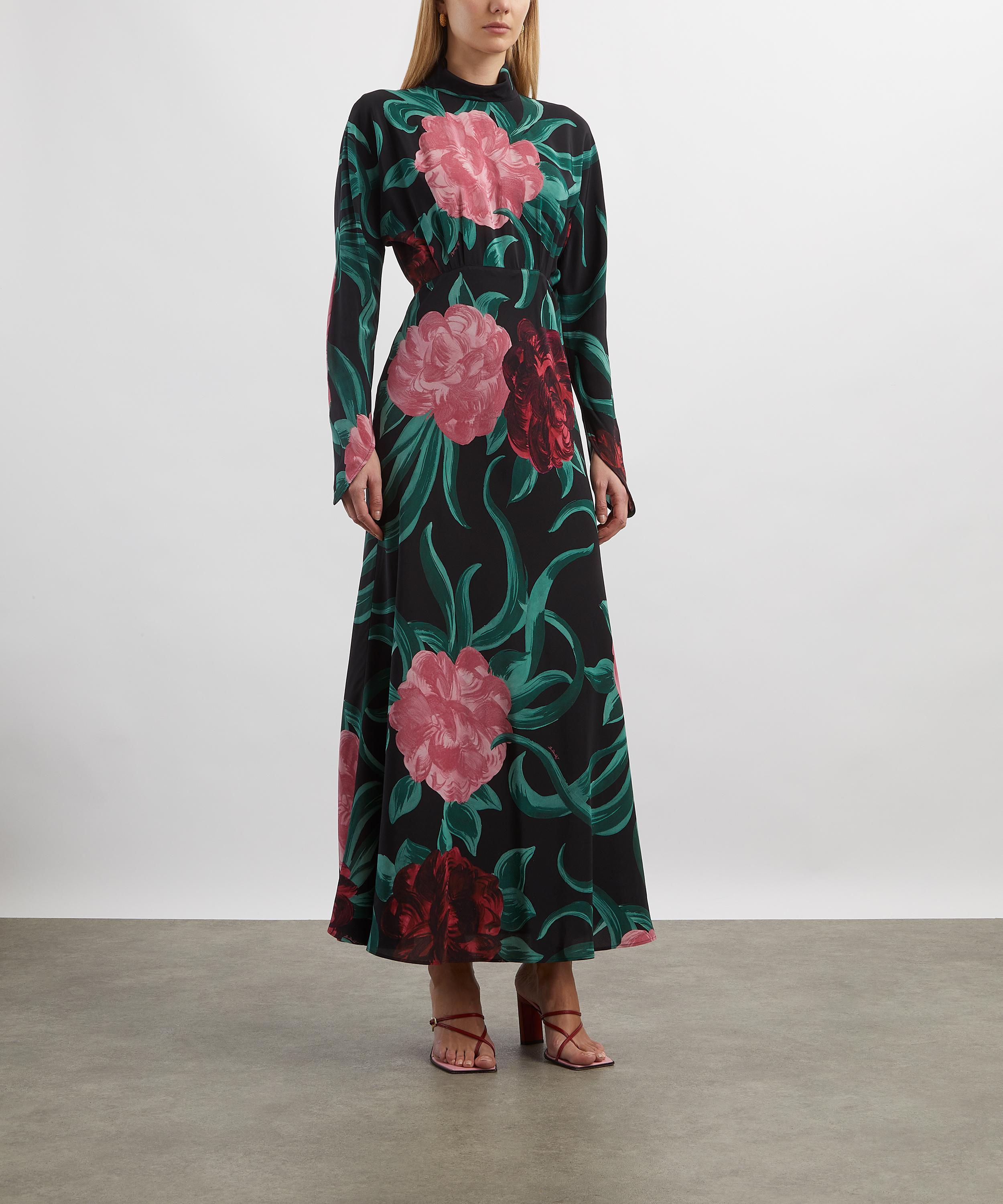 La DoubleJ - Gilda Floral Maxi Dress image number 2
