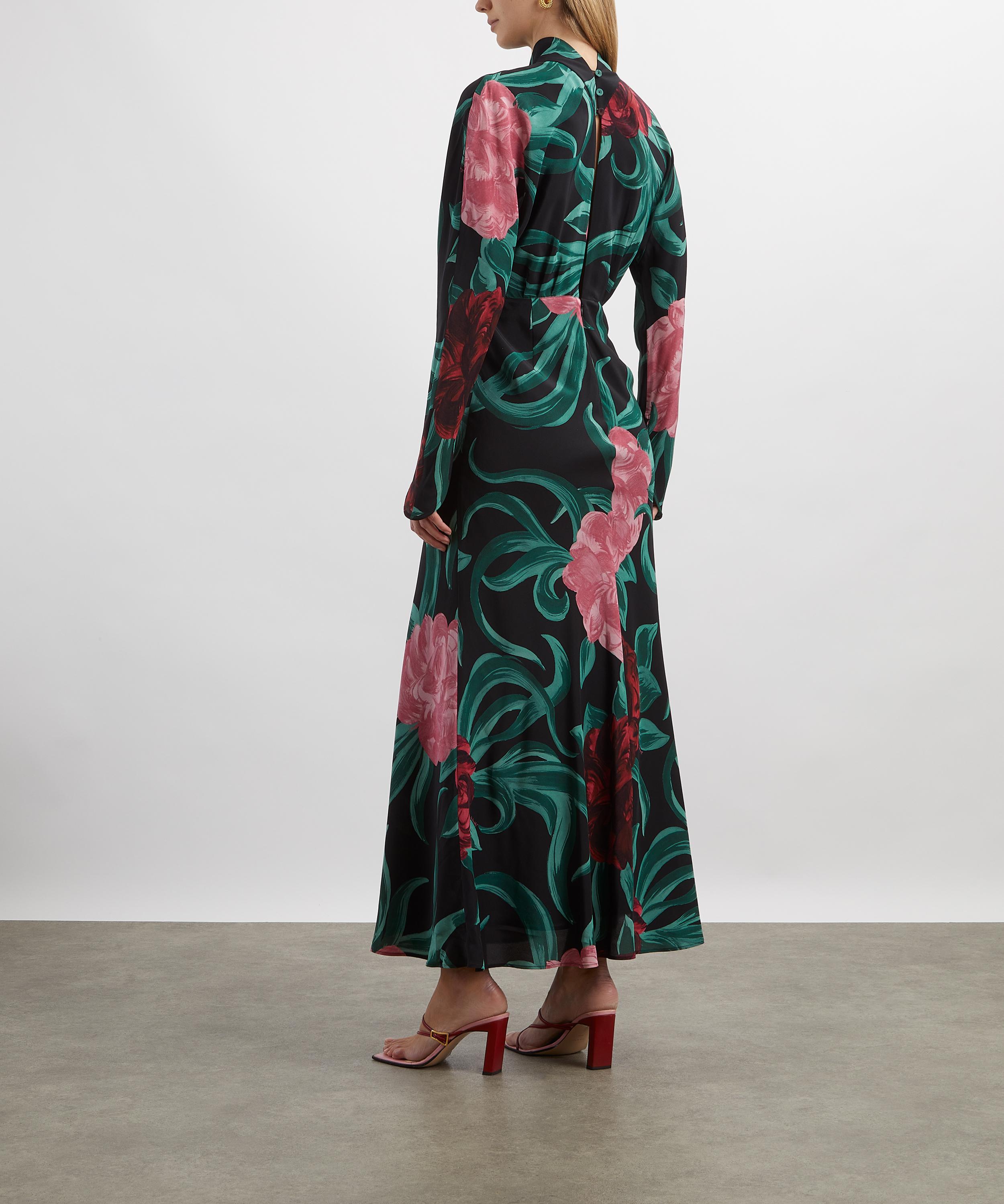 La DoubleJ - Gilda Floral Maxi Dress image number 3