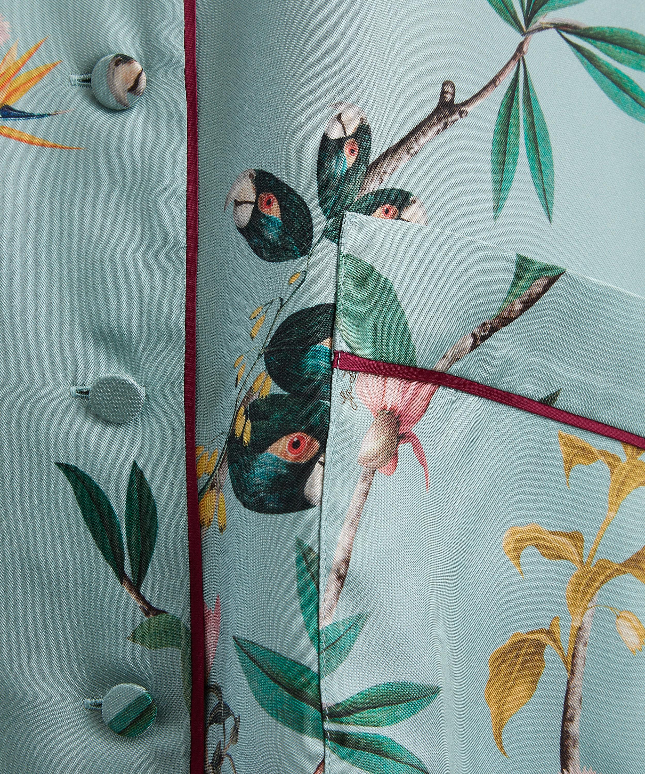 La DoubleJ - Zooflora Plac&eacute;e Pyjama Shirt image number 4