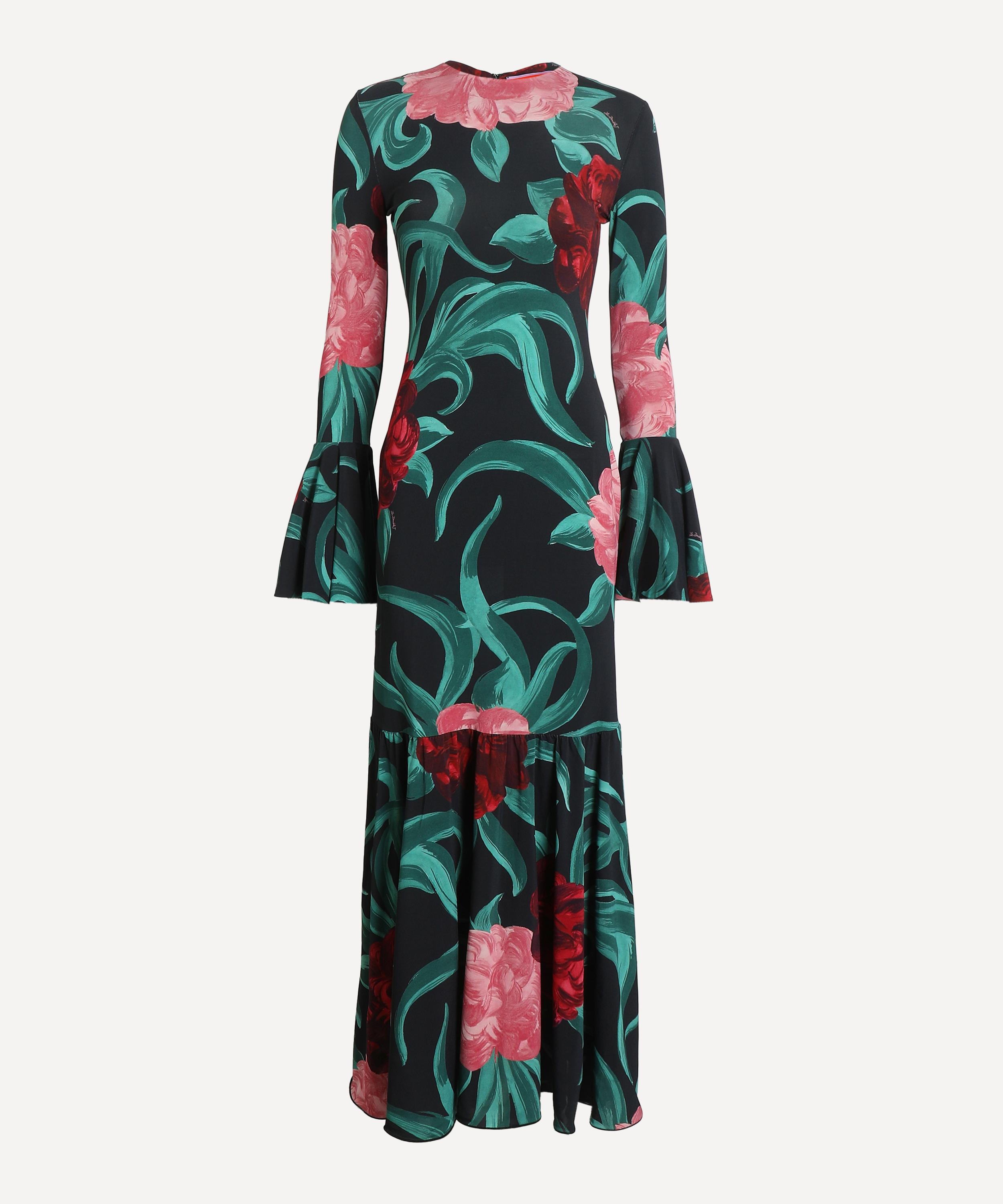 La DoubleJ - Alba Peony Black Dress