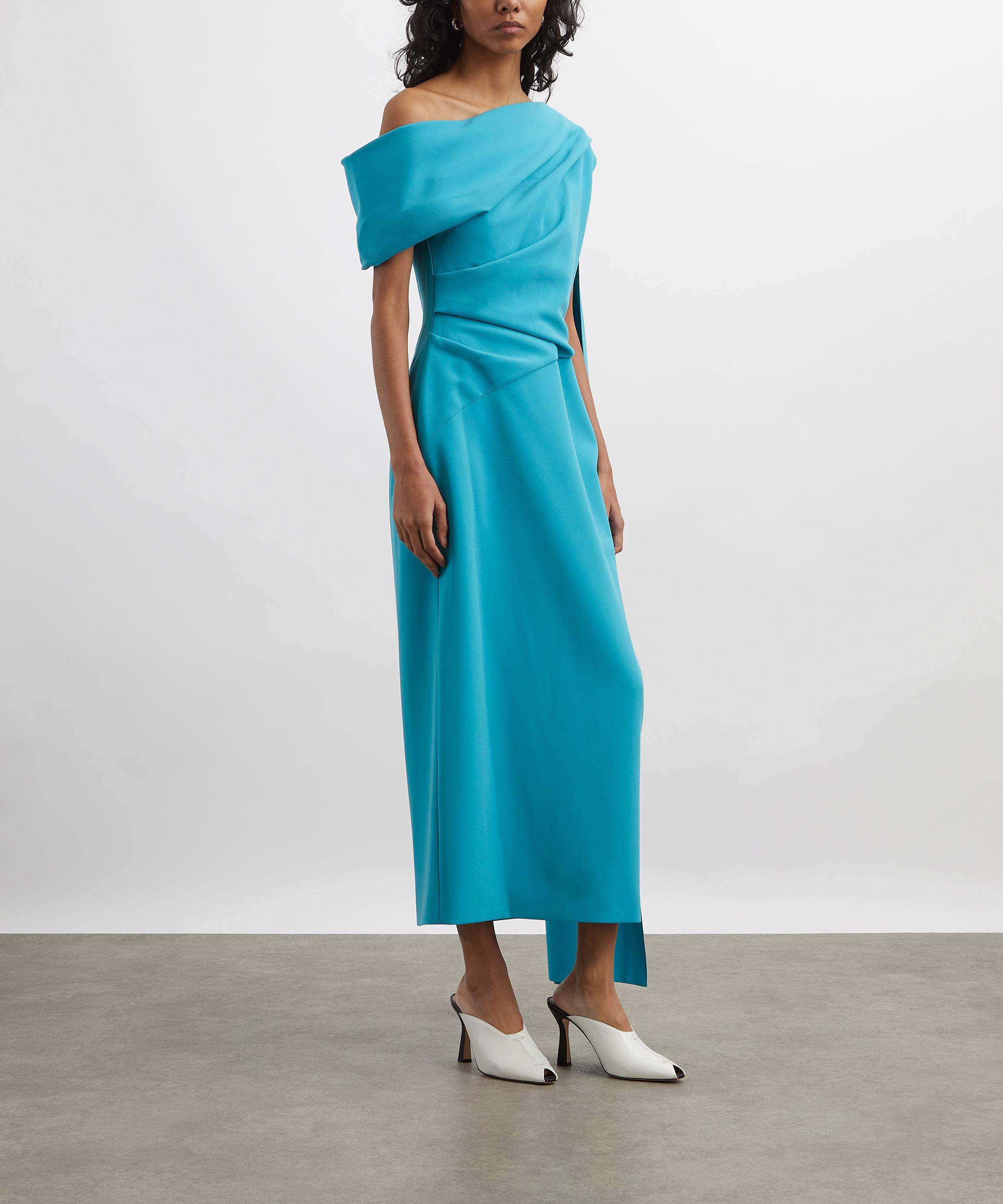 Roksanda - Maite Cape Midi Dress image number 2