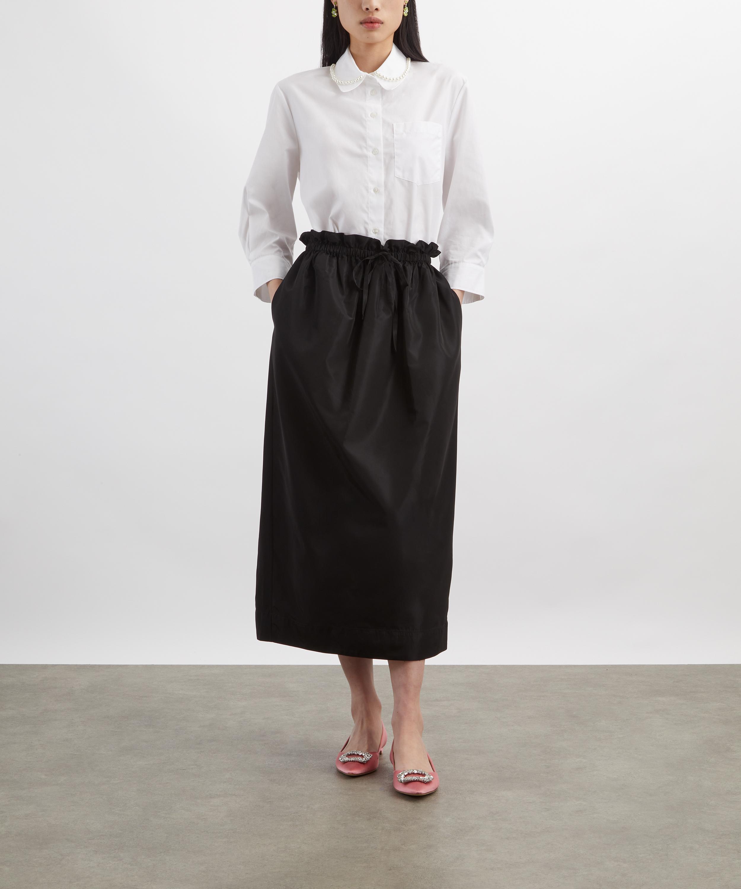 Simone Rocha - Gathered Waist Tulip Midi Skirt image number 1
